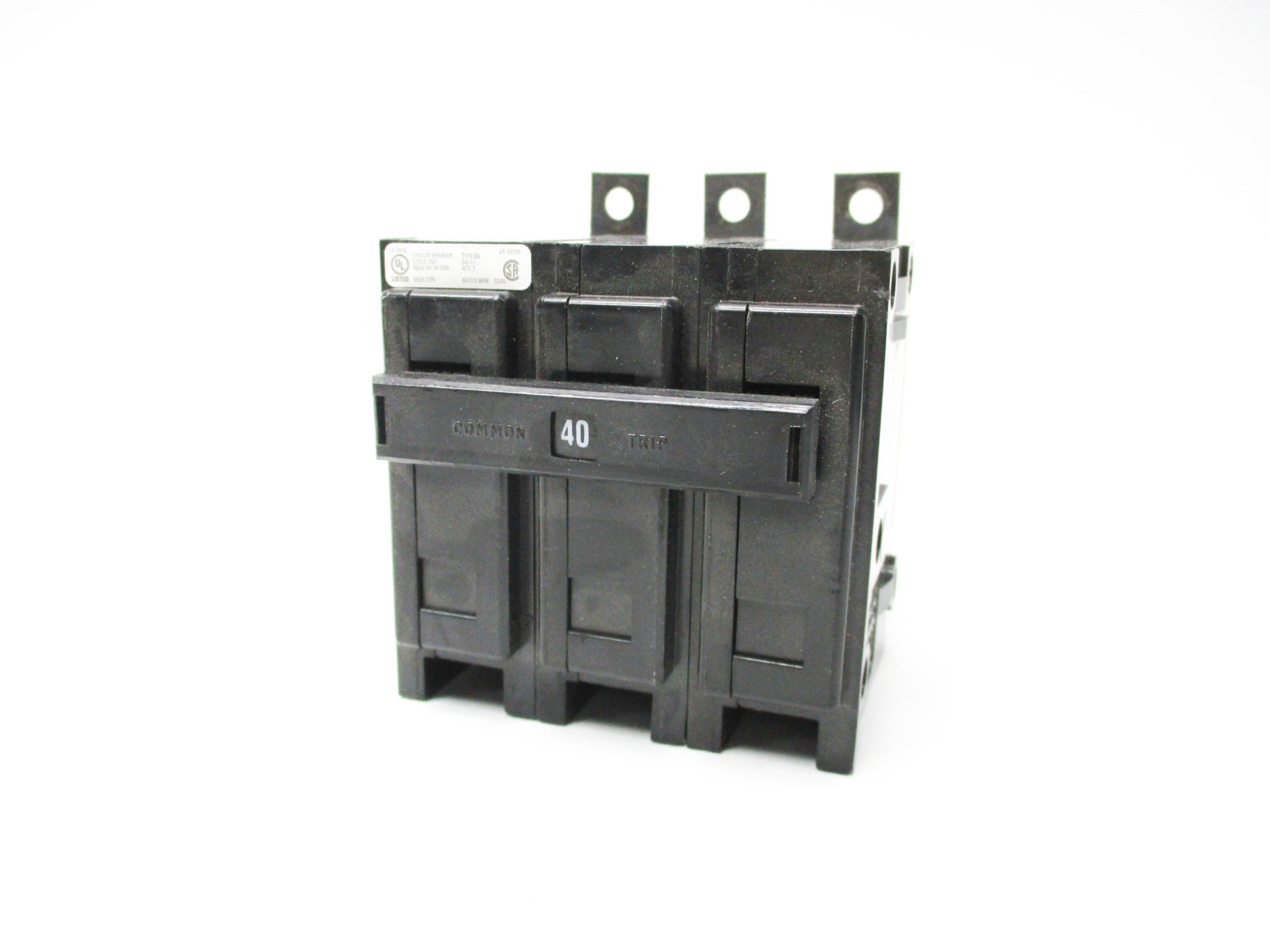 CUTLER HAMMER BAB3040H 240V 40A (AS PICTURED) UNMP