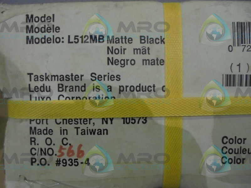LUXO  L512MB  TASK MASTER SERIES * FACTORY SEALED *