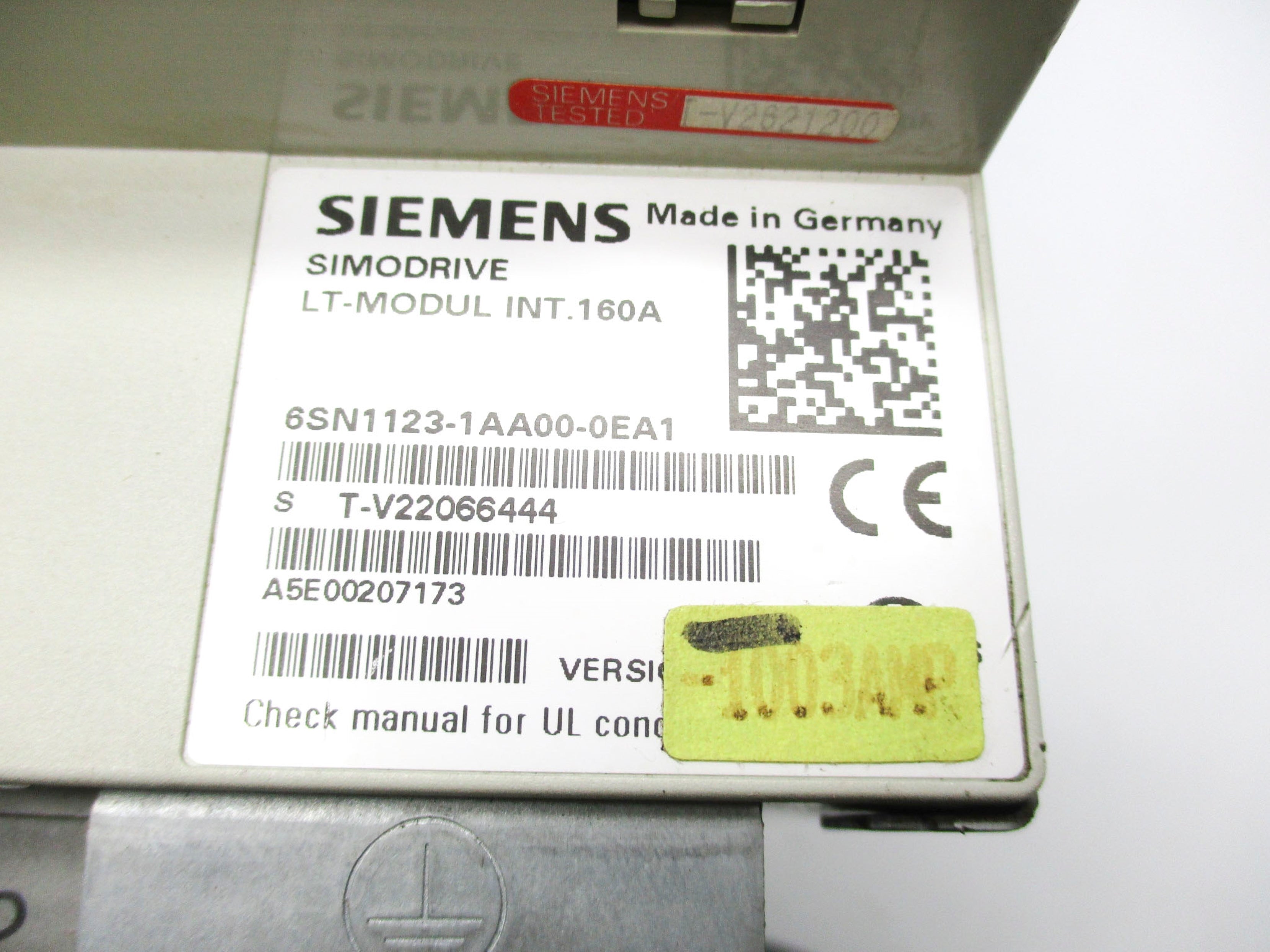 SIEMENS 6SN1123-1AA00-0EA1 (AS PICTURED) UNMP