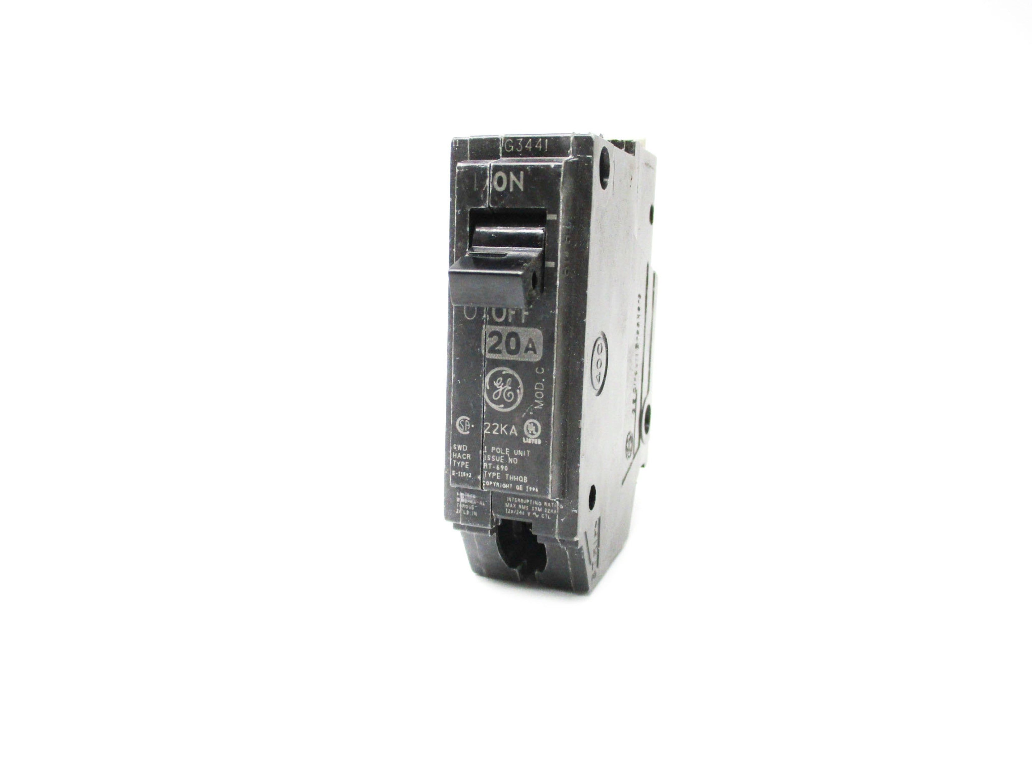 GENERAL ELECTRIC THHQB120 120/240V 20A UNMP