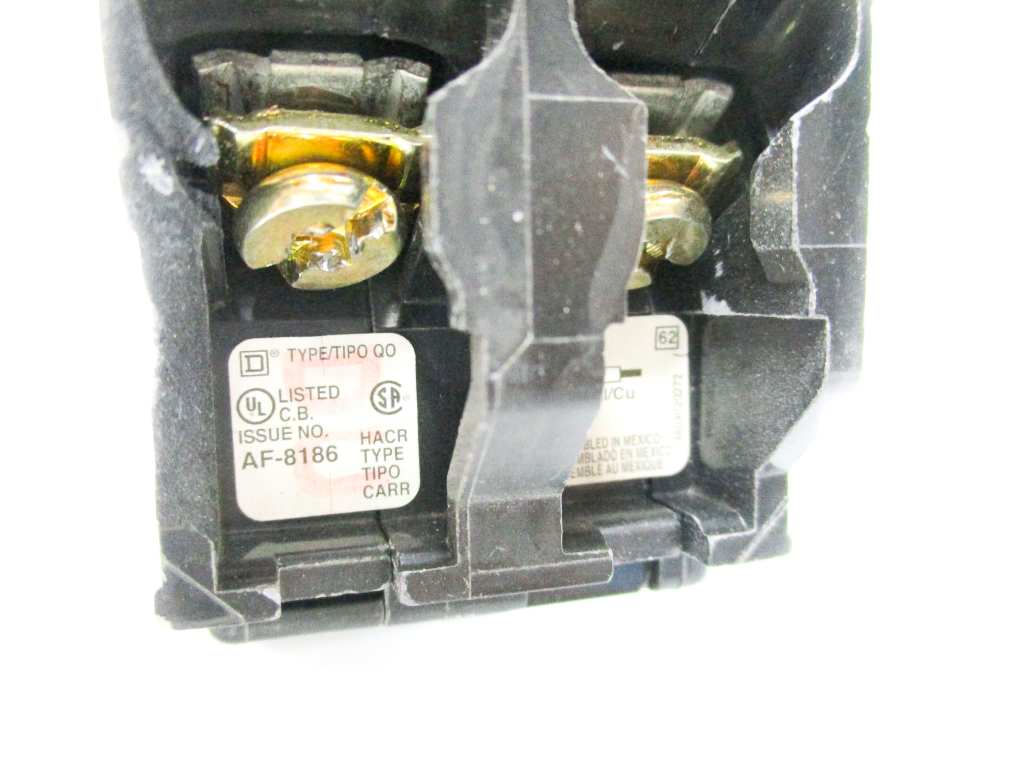 SQUARE D QO220 120/240V 20A (AS PICTURED) UNMP