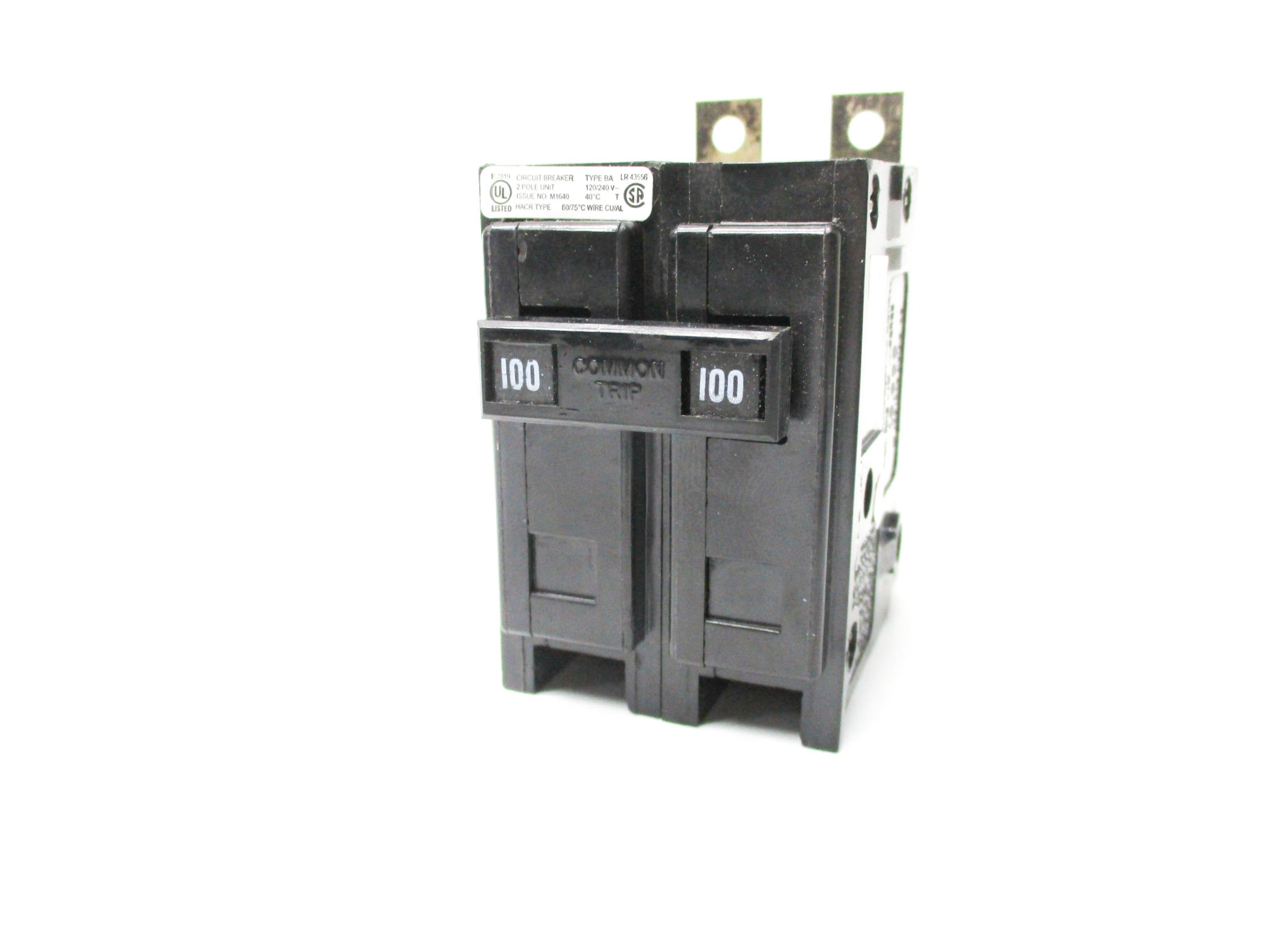 CUTLER HAMMER BA2100 120/240V 100A UNMP