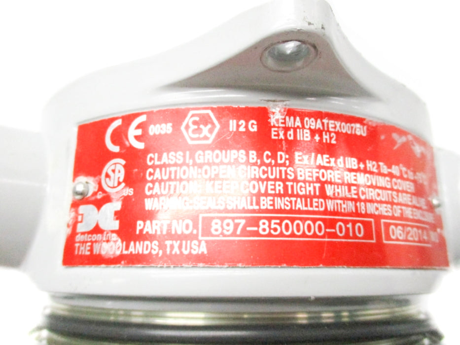 DETCON 897-850000-010 (AS PICTURED) UNMP