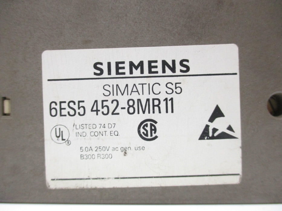 SIEMENS 6ES5452-8MR11 UNMP