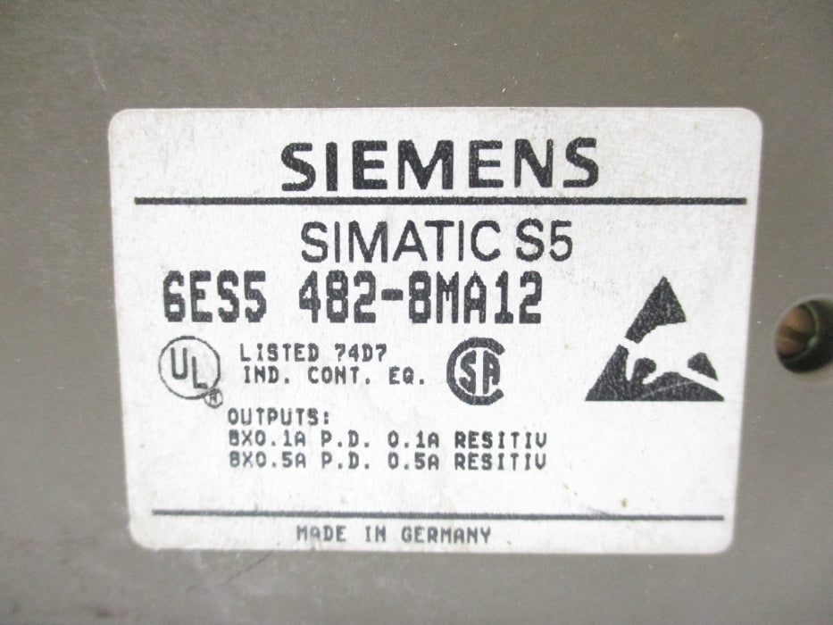 SIEMENS 6ES5482-8MA12 UNMP