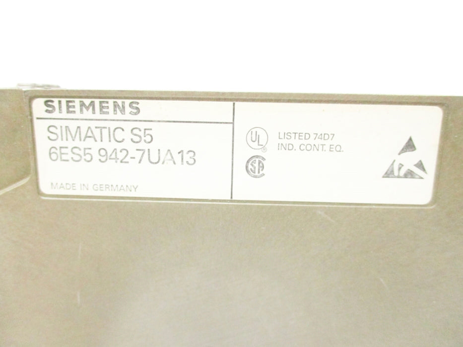 SIEMENS 6ES5942-7UA13 UNMP