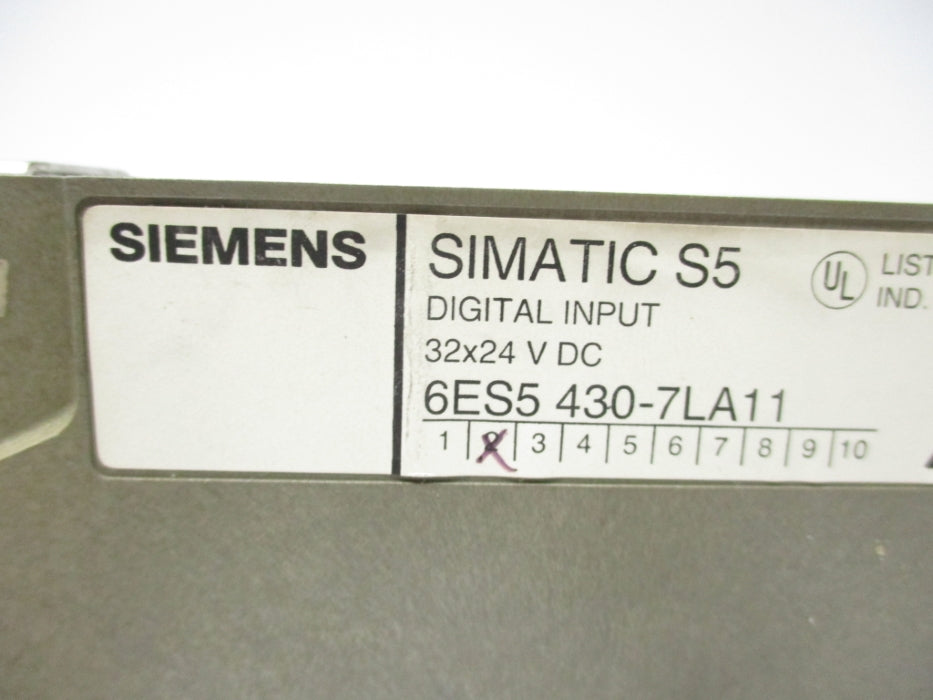 SIEMENS 6ES5430-7LA11 UNMP
