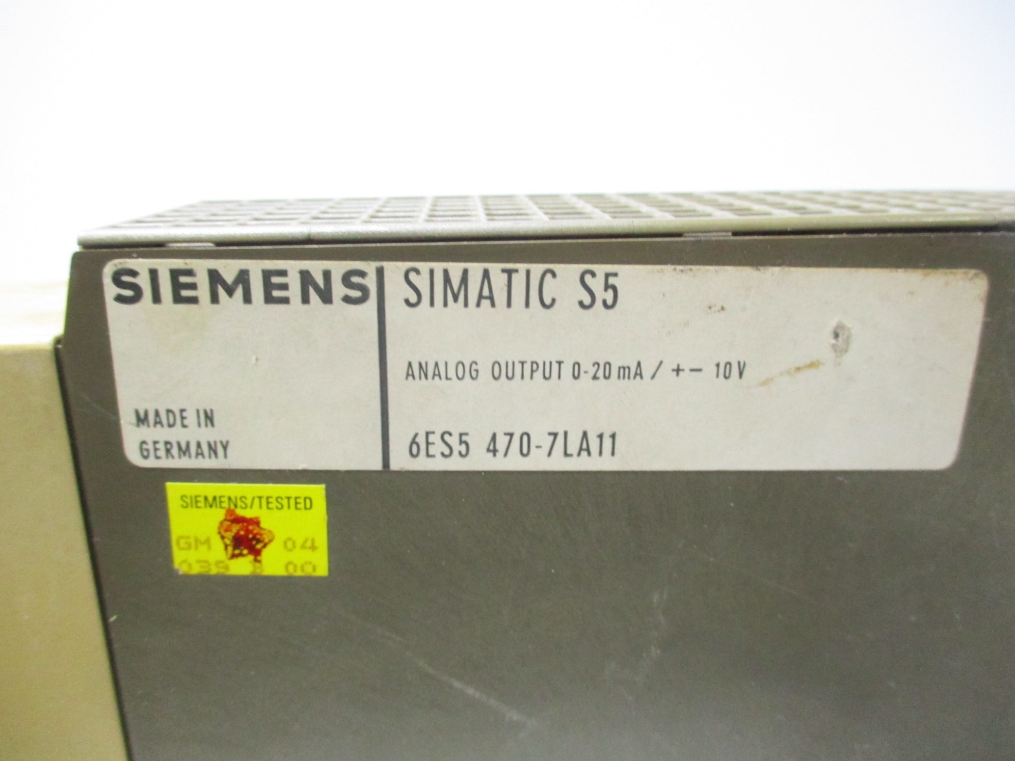 SIEMENS 6ES5470-7LA11 UNMP