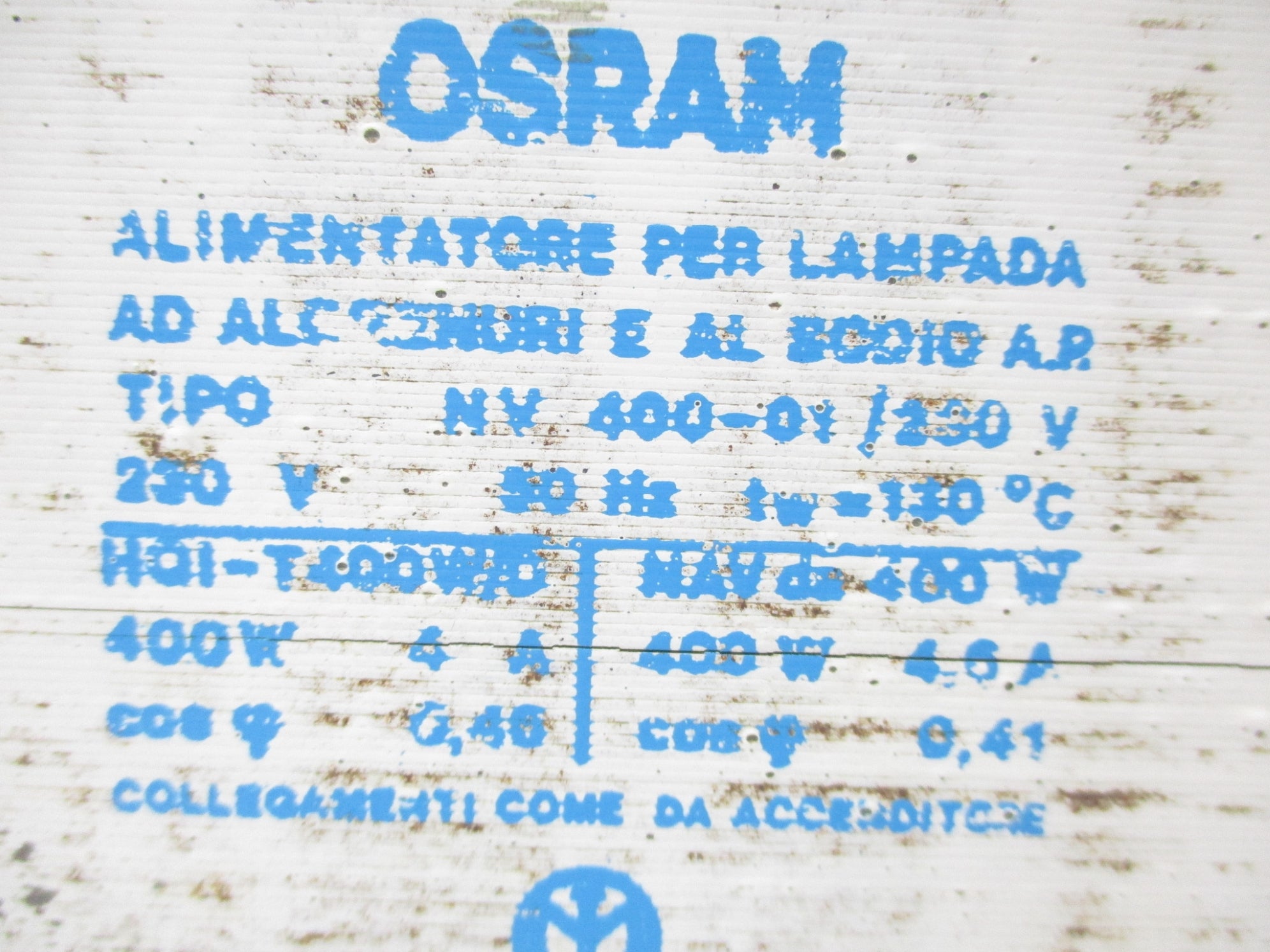 OSRAM NV400-01/230V UNMP