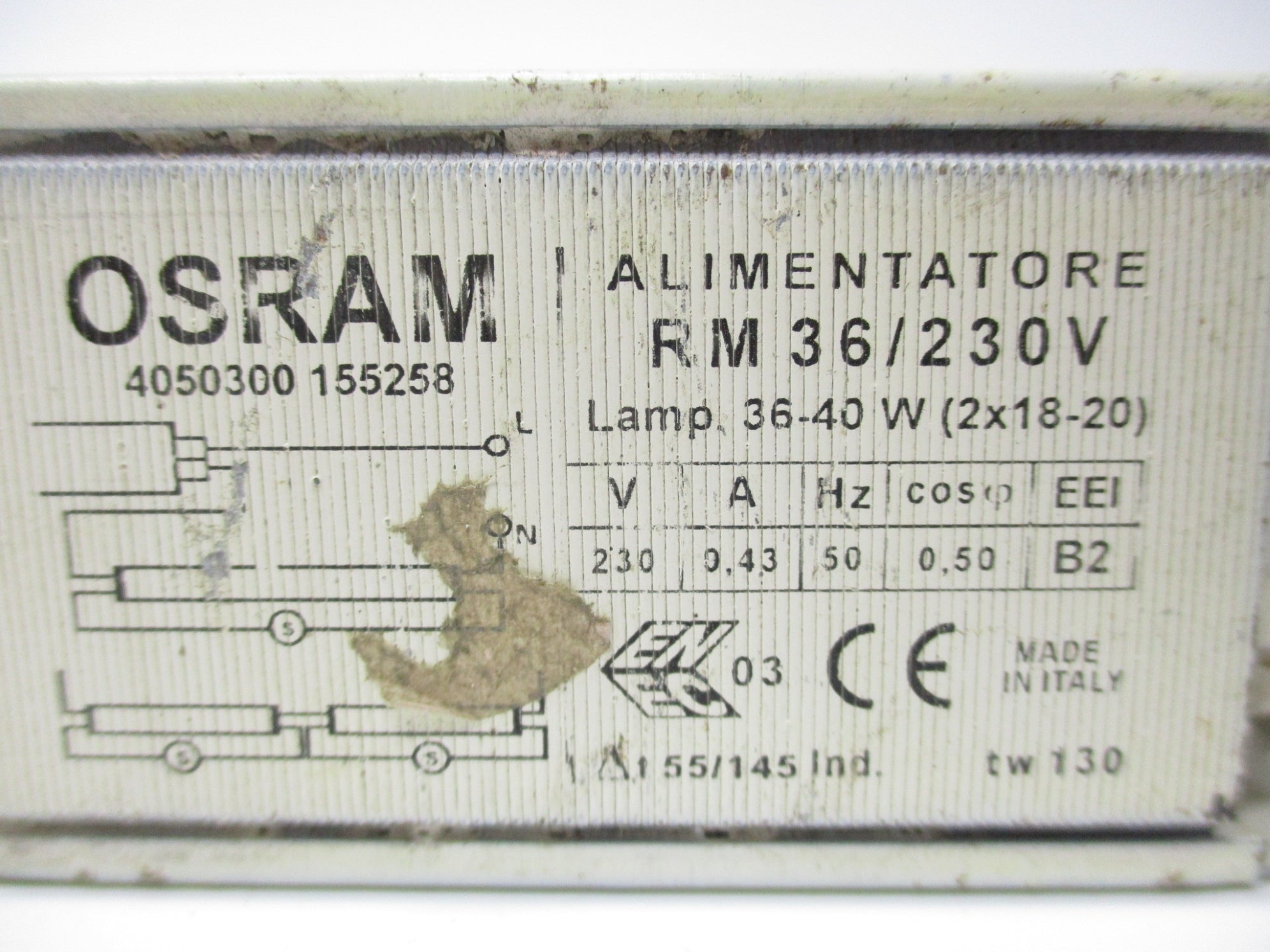 OSRAM 4050300-155258 UNMP