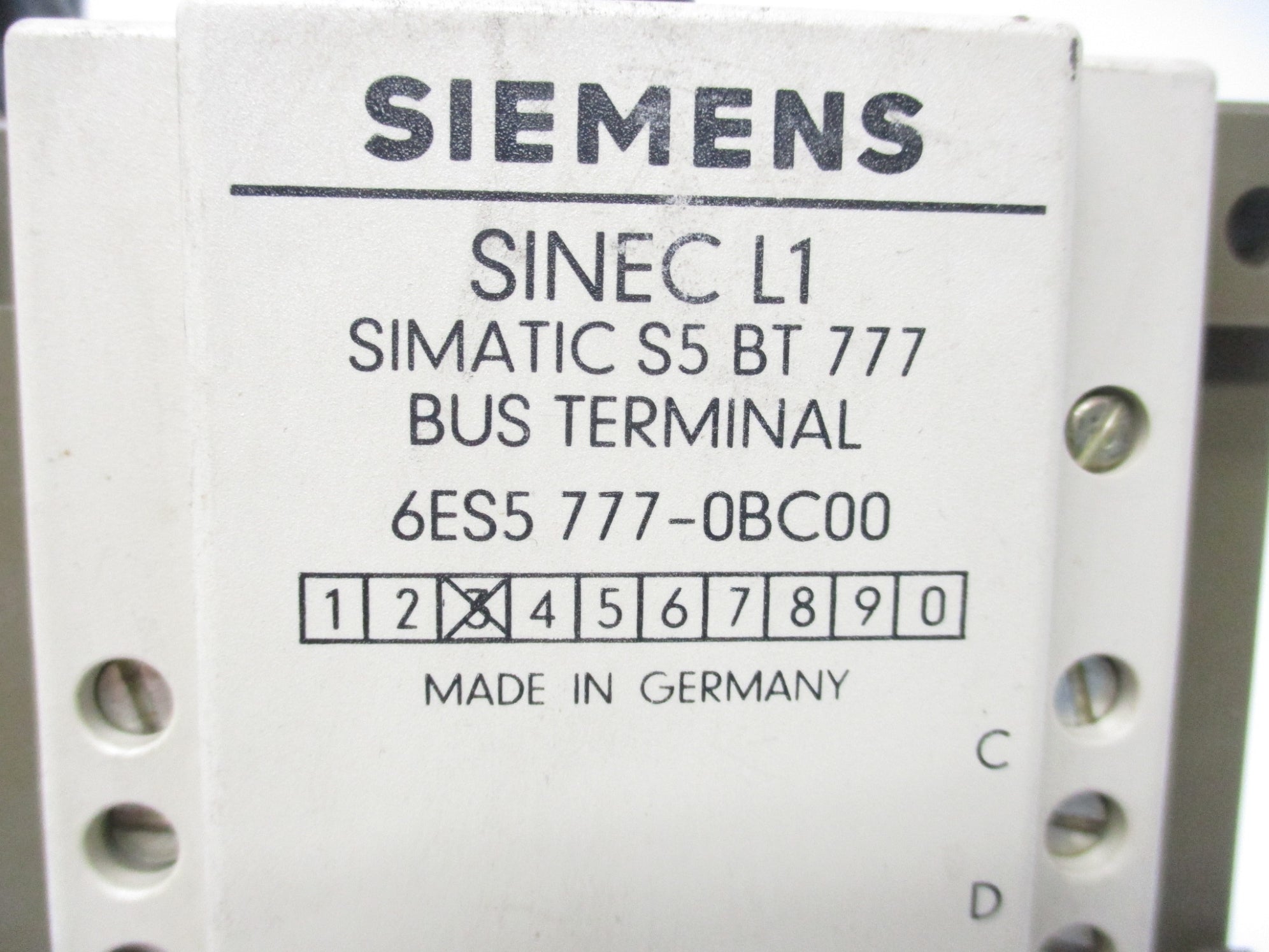 SIEMENS 6ES5777-0BC00 UNMP