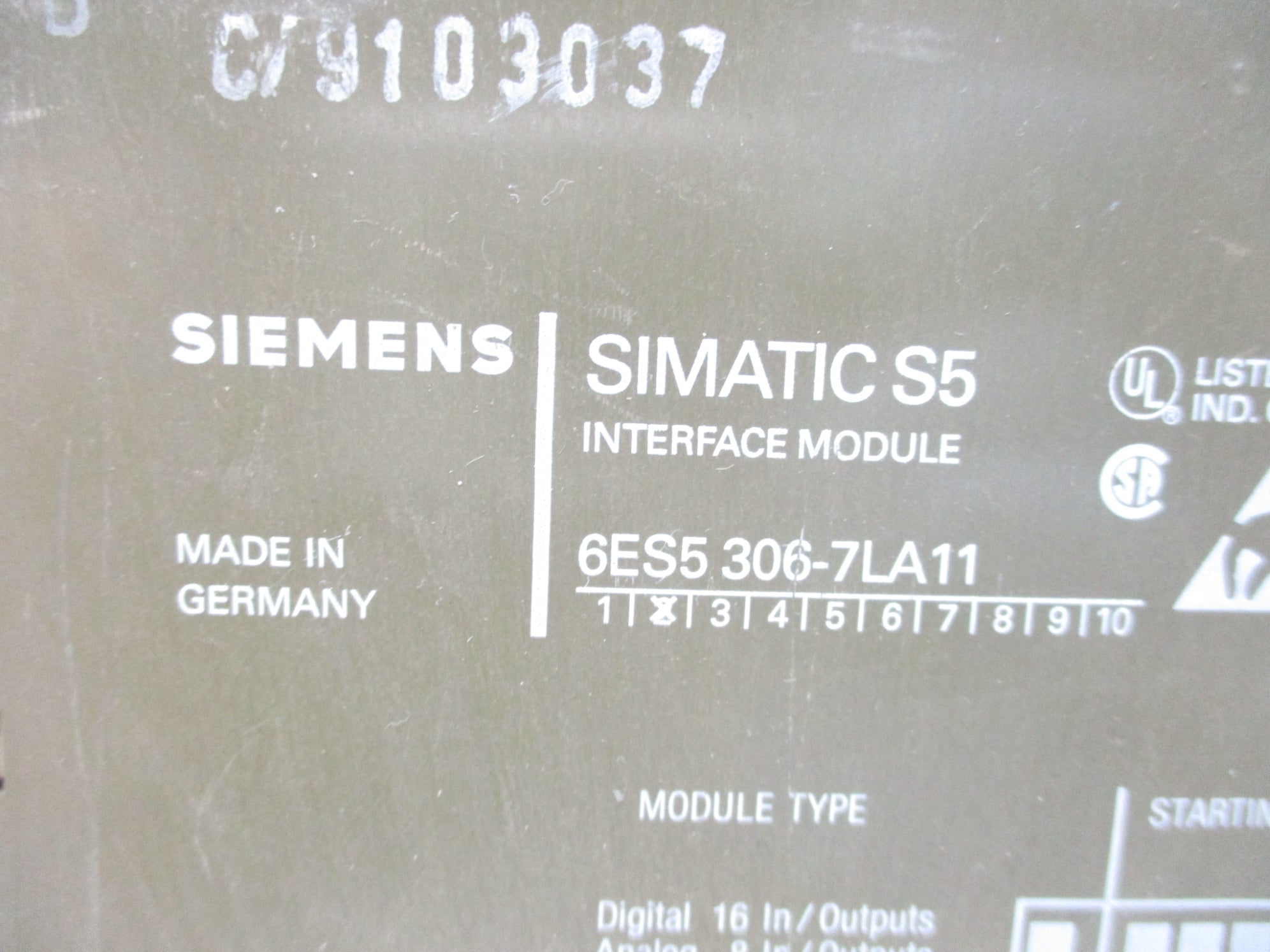 SIEMENS 6ES5306-7LA11 UNMP