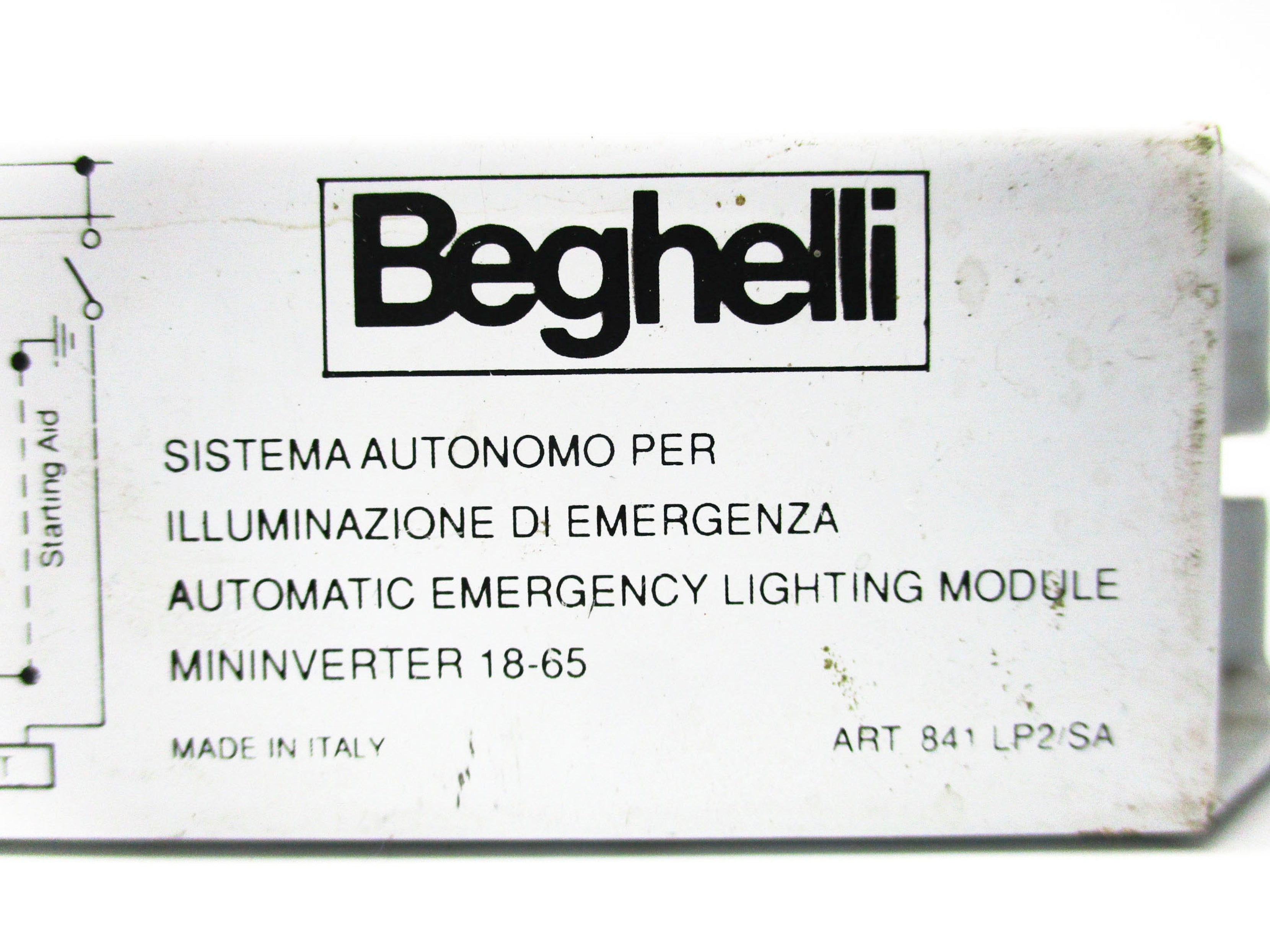 BEGHELLI 18-65 UNMP