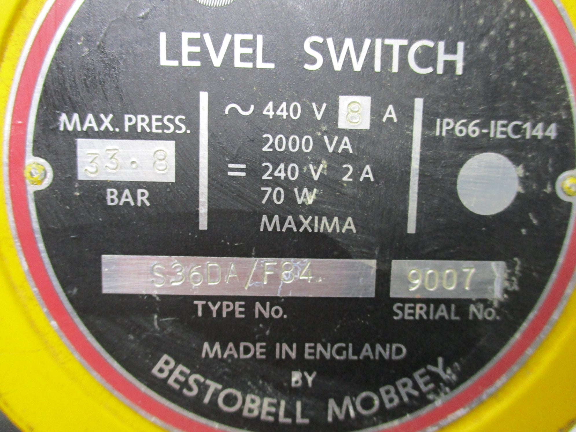 BESTOBELL MOBREY S36DA/F54 UNMP