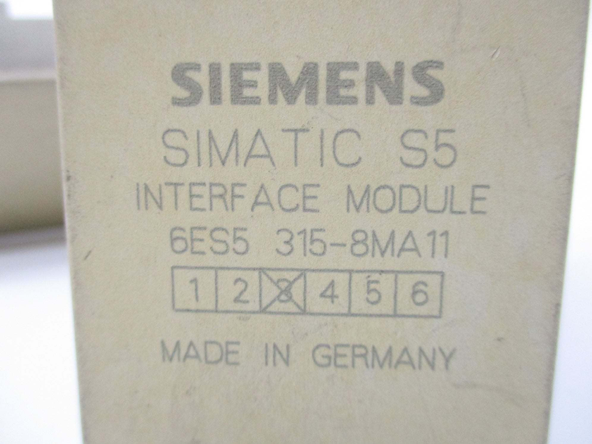 SIEMENS 6ES5315-8MA11 UNMP