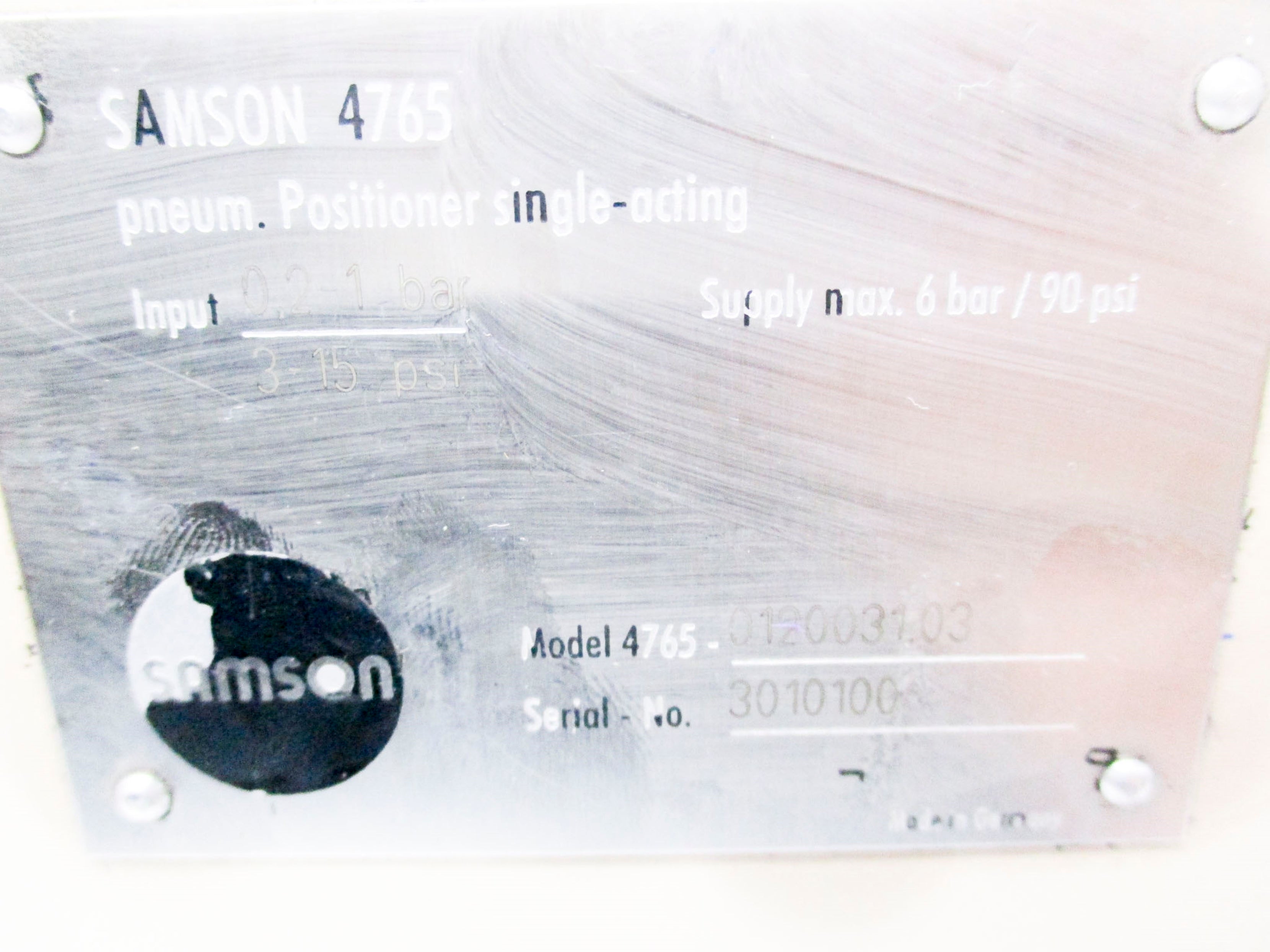 SAMSON 4765 UNMP