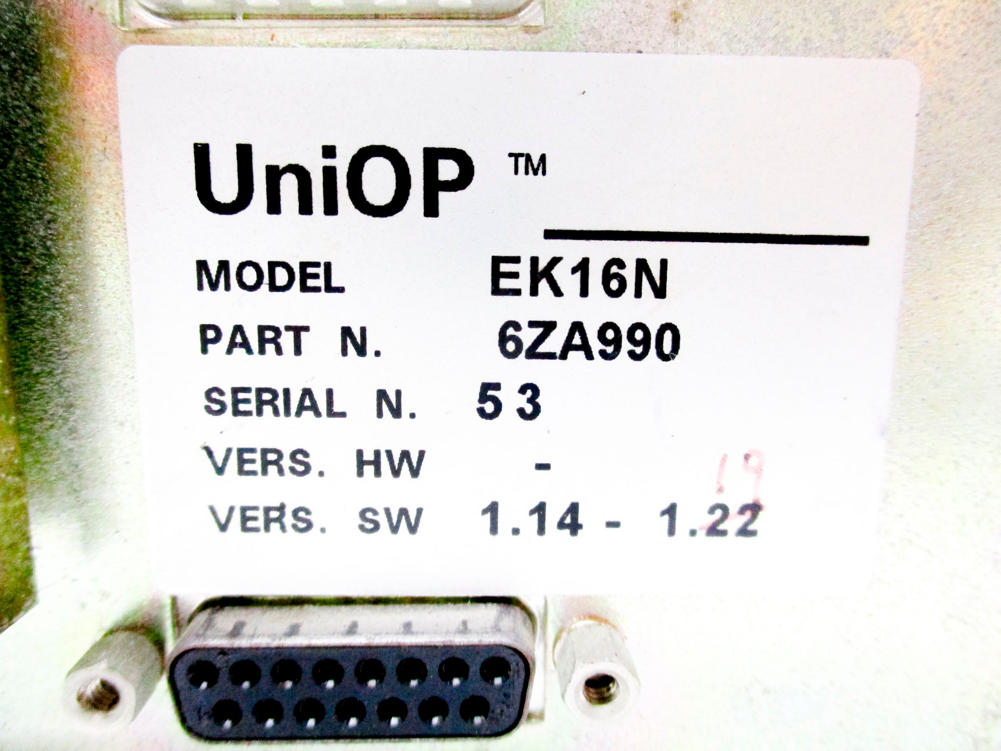 UNIOP EK16N UNMP