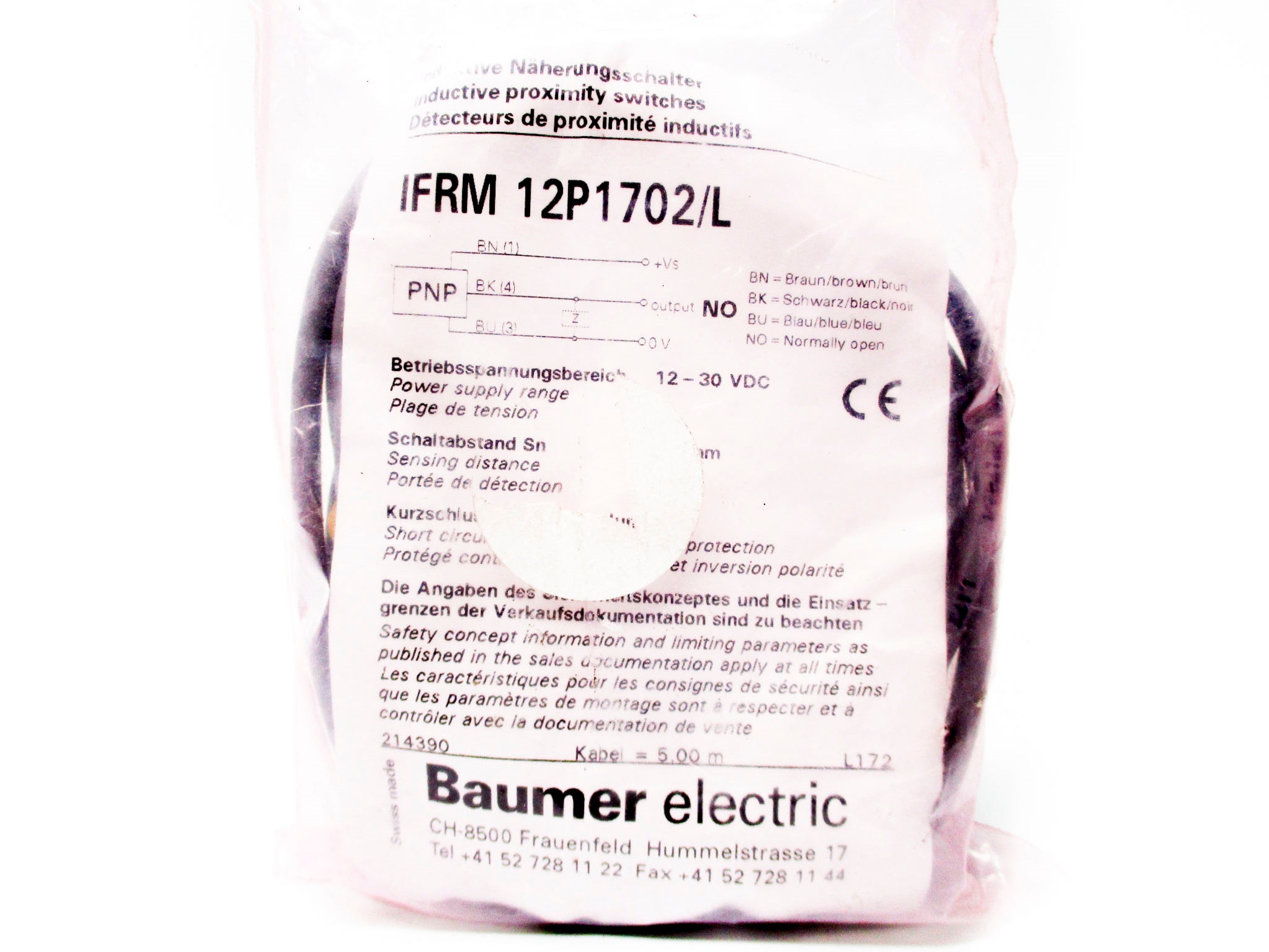 BAUMER IFRM12P1702/L NSNP