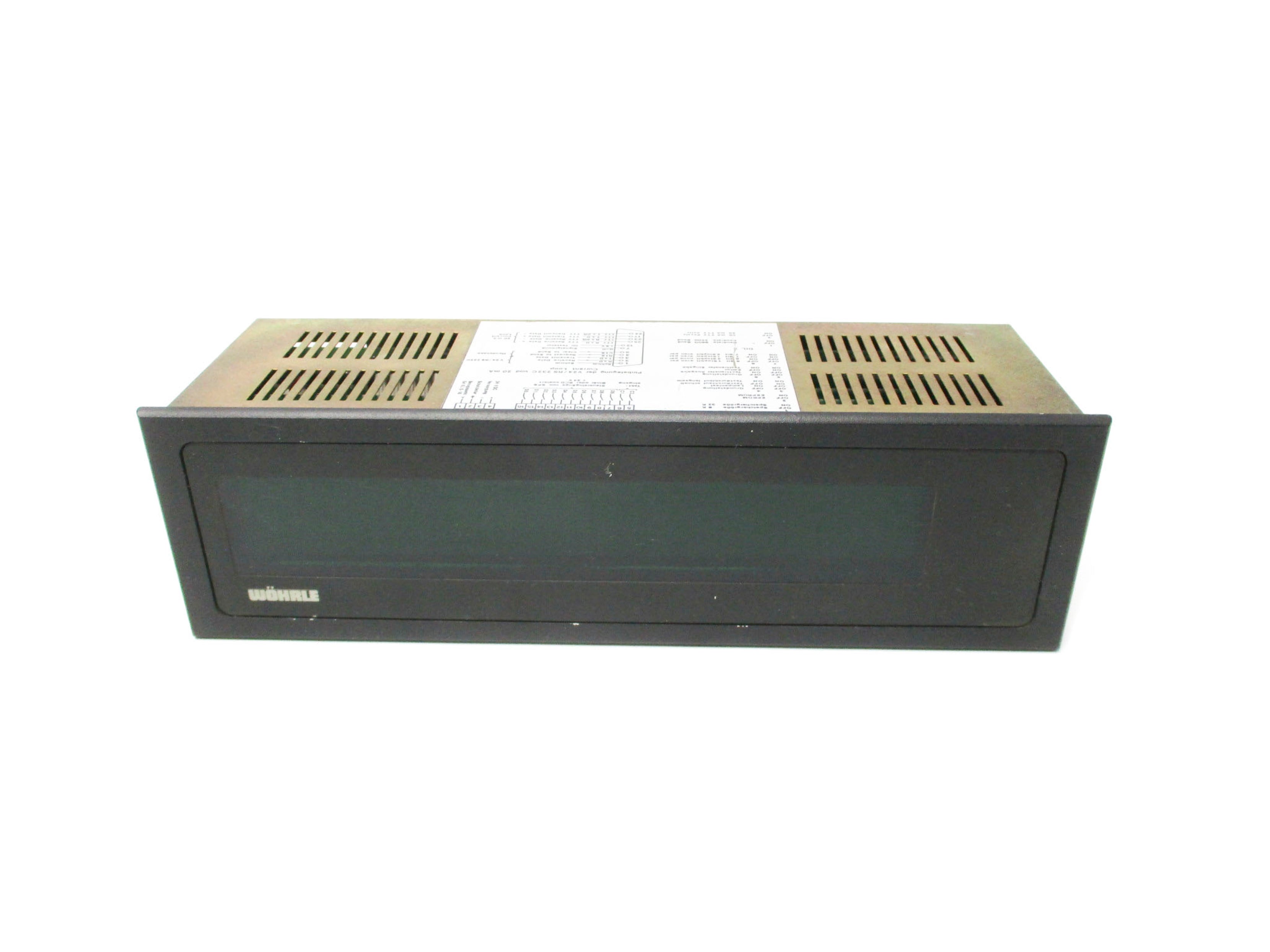 WOHRLE AV3-240-09-101 UNMP