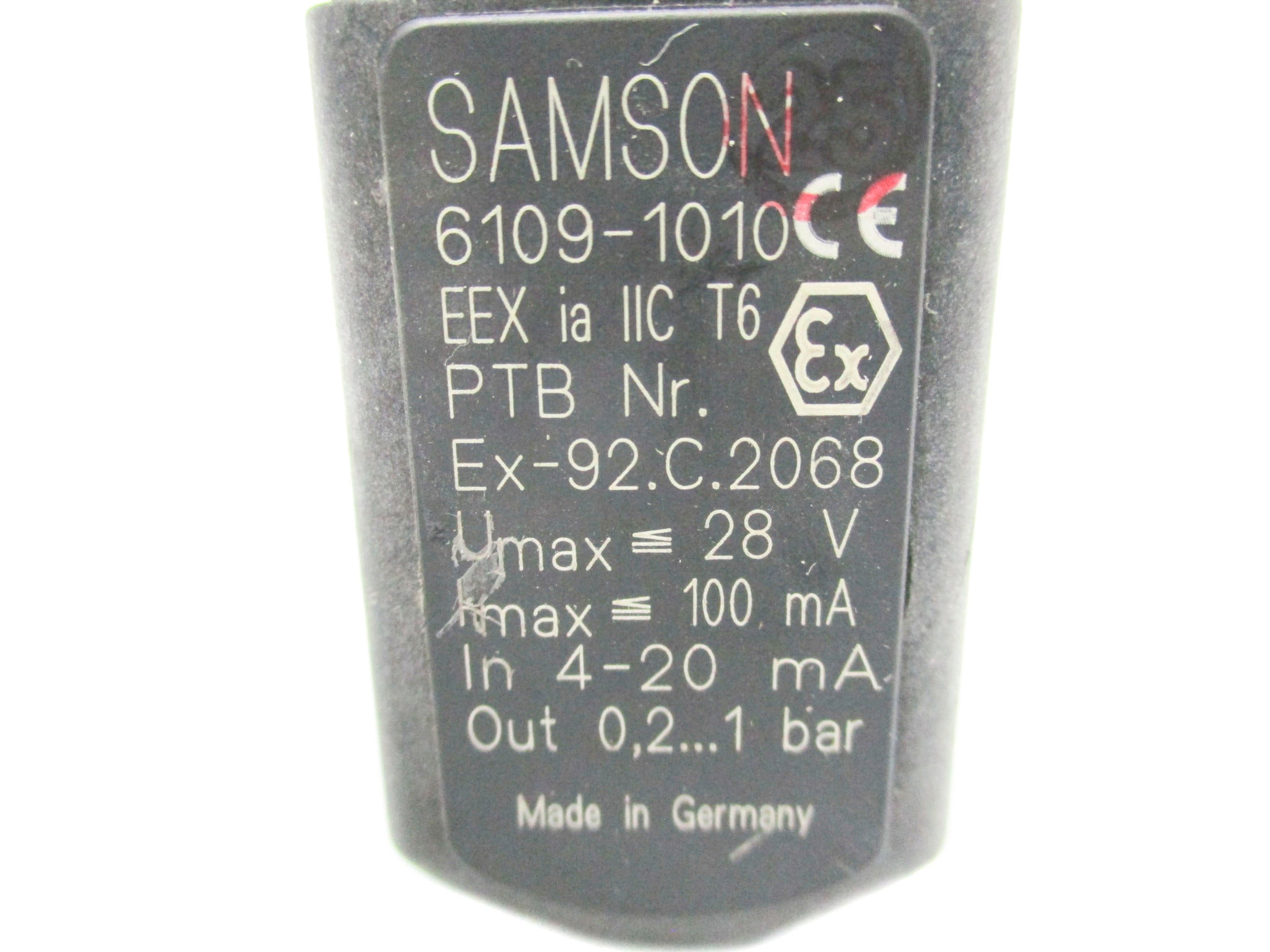 SAMSON 6109-1010 UNMP