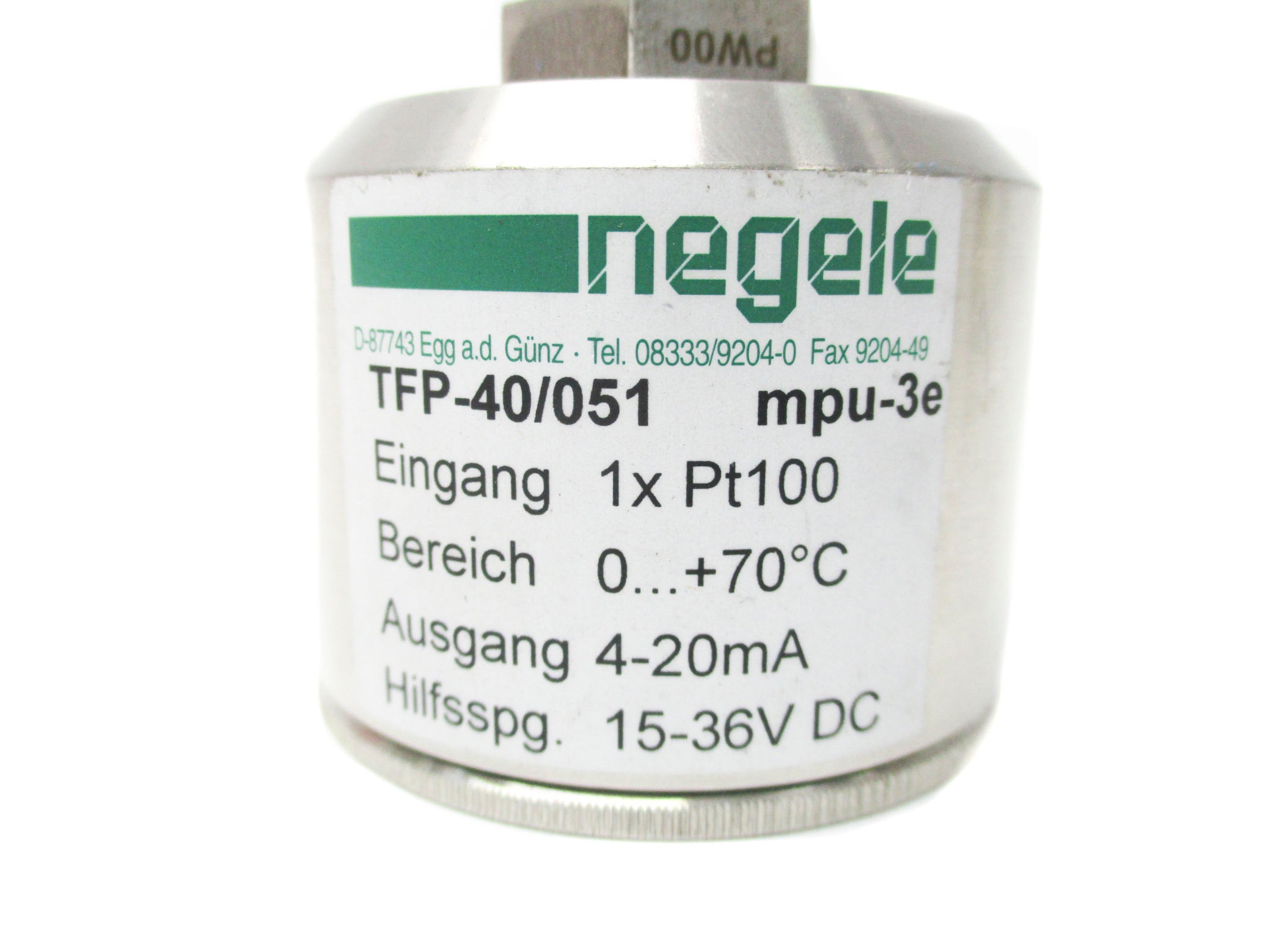 NEGELE TFP-40/051 MPU-3E NSNP