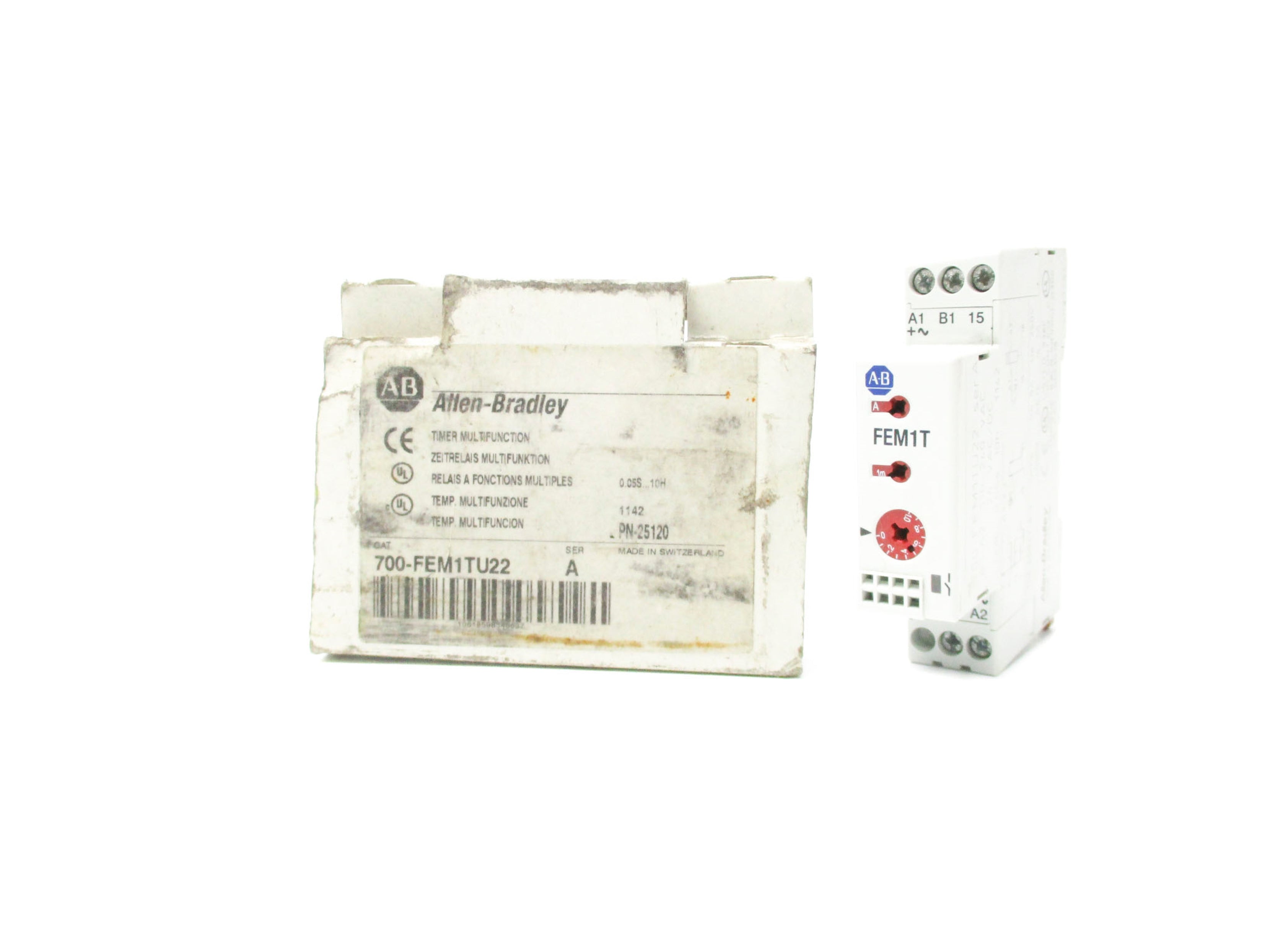 ALLEN BRADLEY 700-FEM1TU22 SER. A 0-10 (WH) NSMP