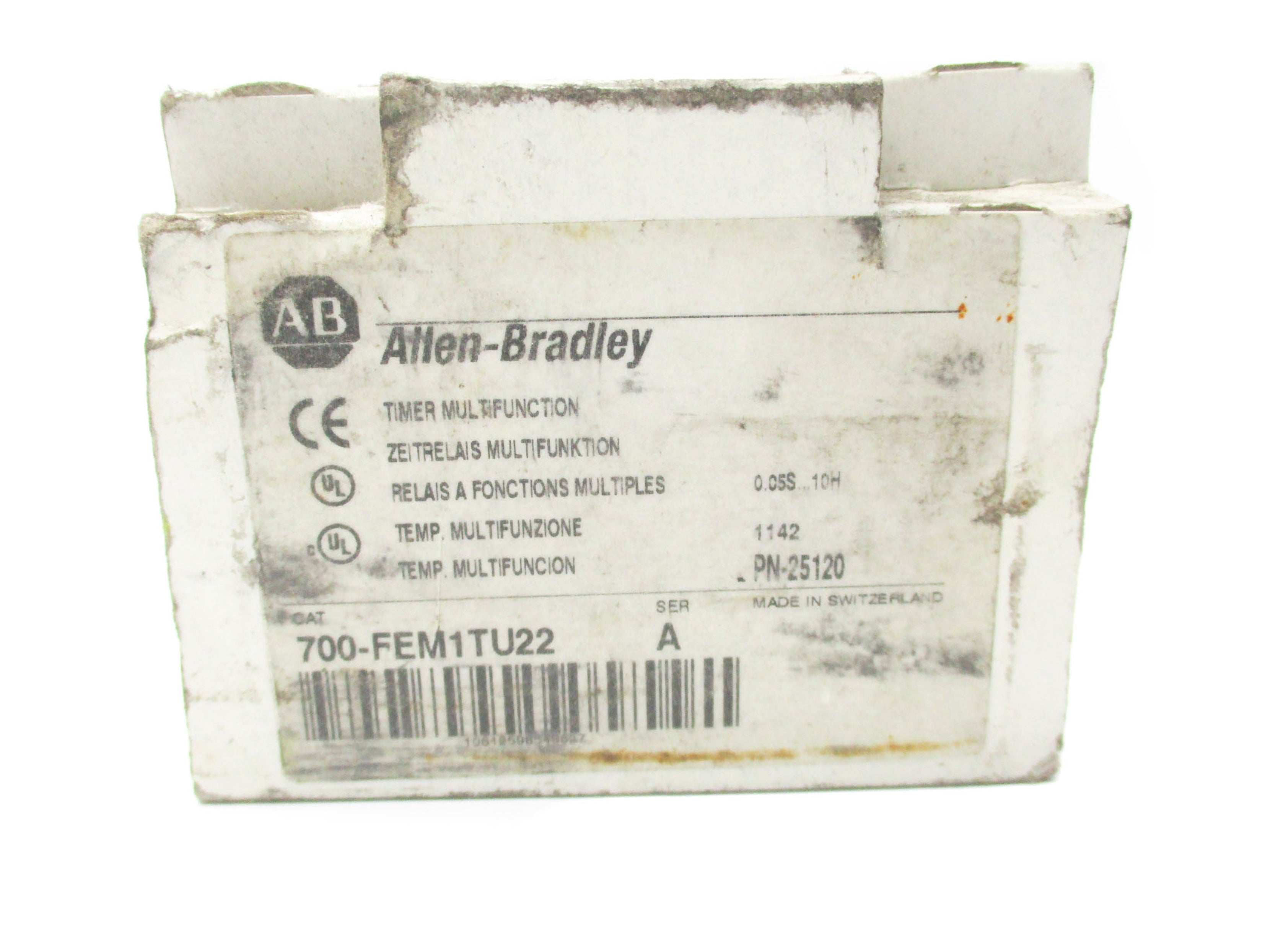 ALLEN BRADLEY 700-FEM1TU22 SER. A 0-10 (WH) NSMP