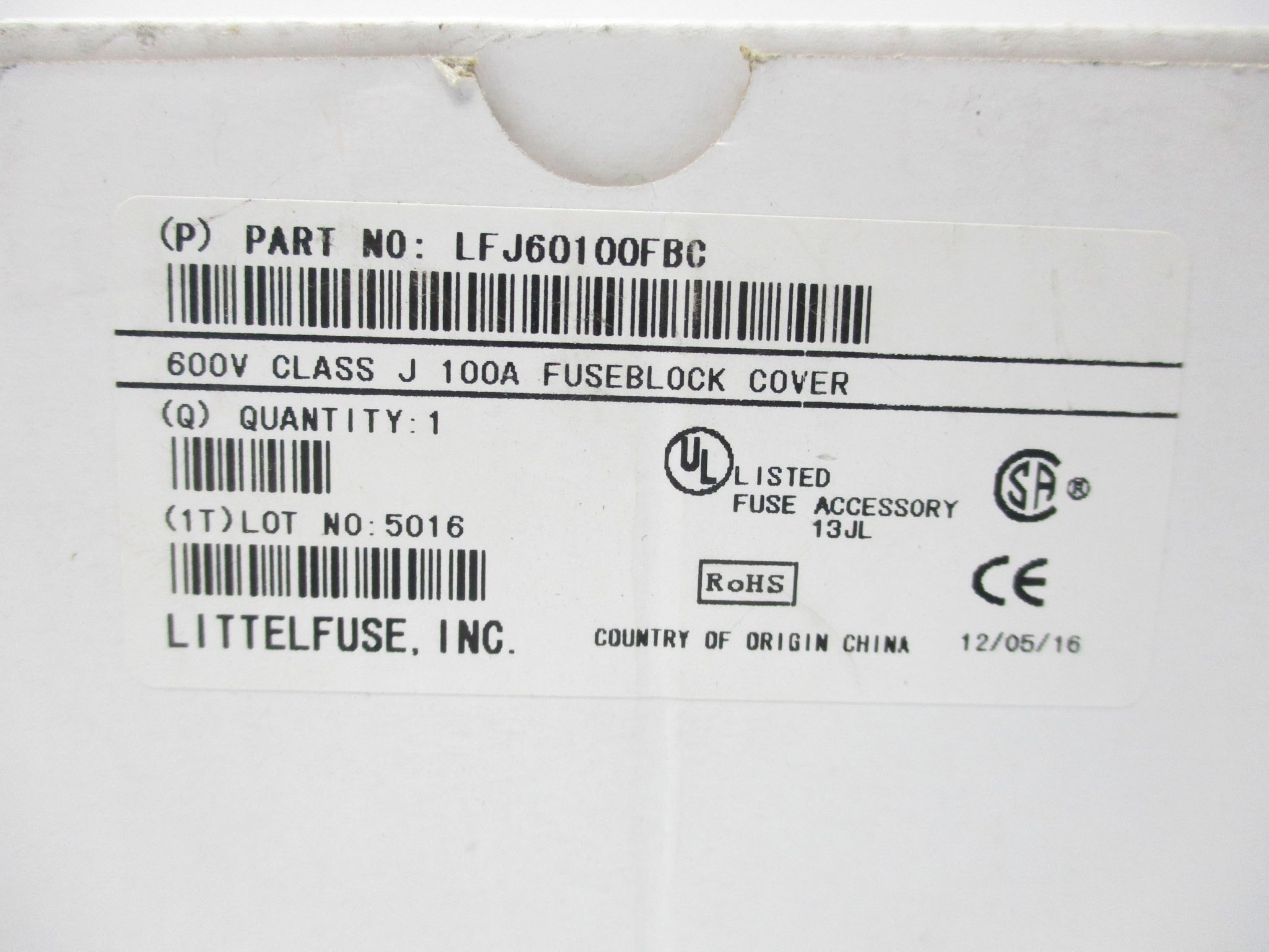 LITTELFUSE LFJ60100FBC NSMP