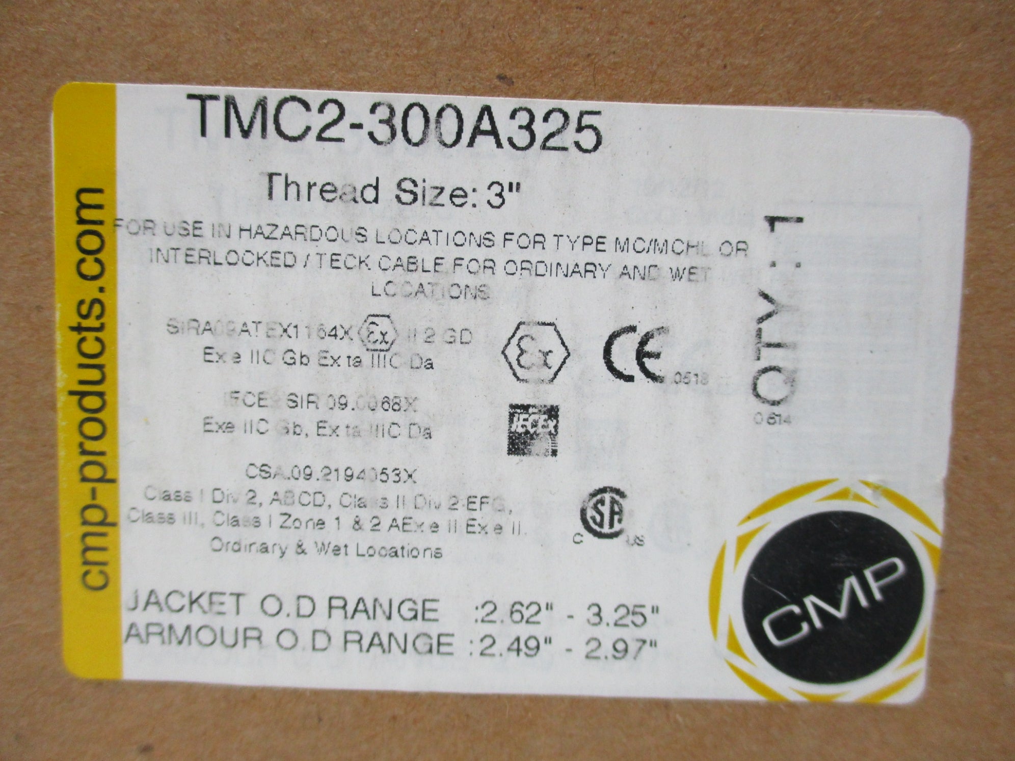 CMP TMC2-300A325 NSMP
