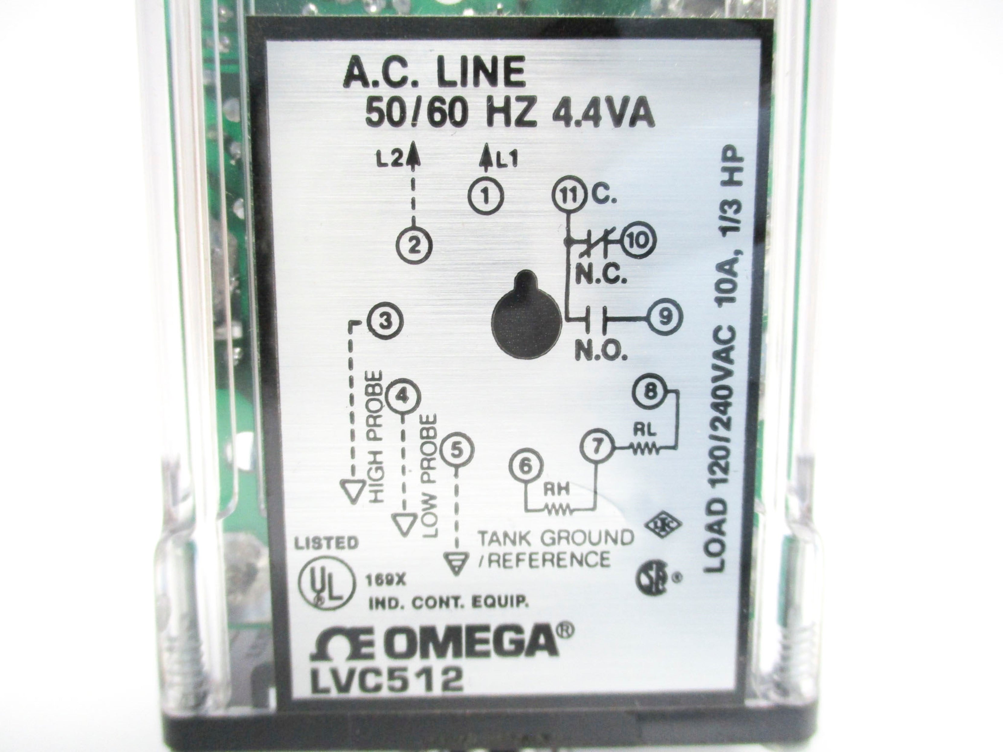 OMEGA LVC512 120/240VAC 10A NSMP