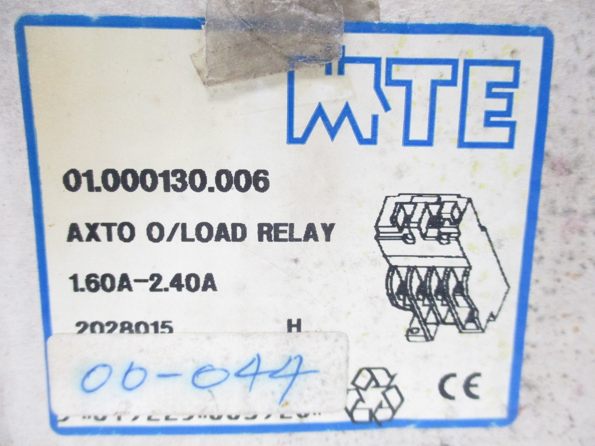 MTE 01.000130.006 660VAC 1.60-2.40A NSMP