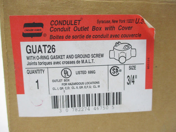 CROUSE-HINDS GUAT26 (AS PICTURED) NSMP