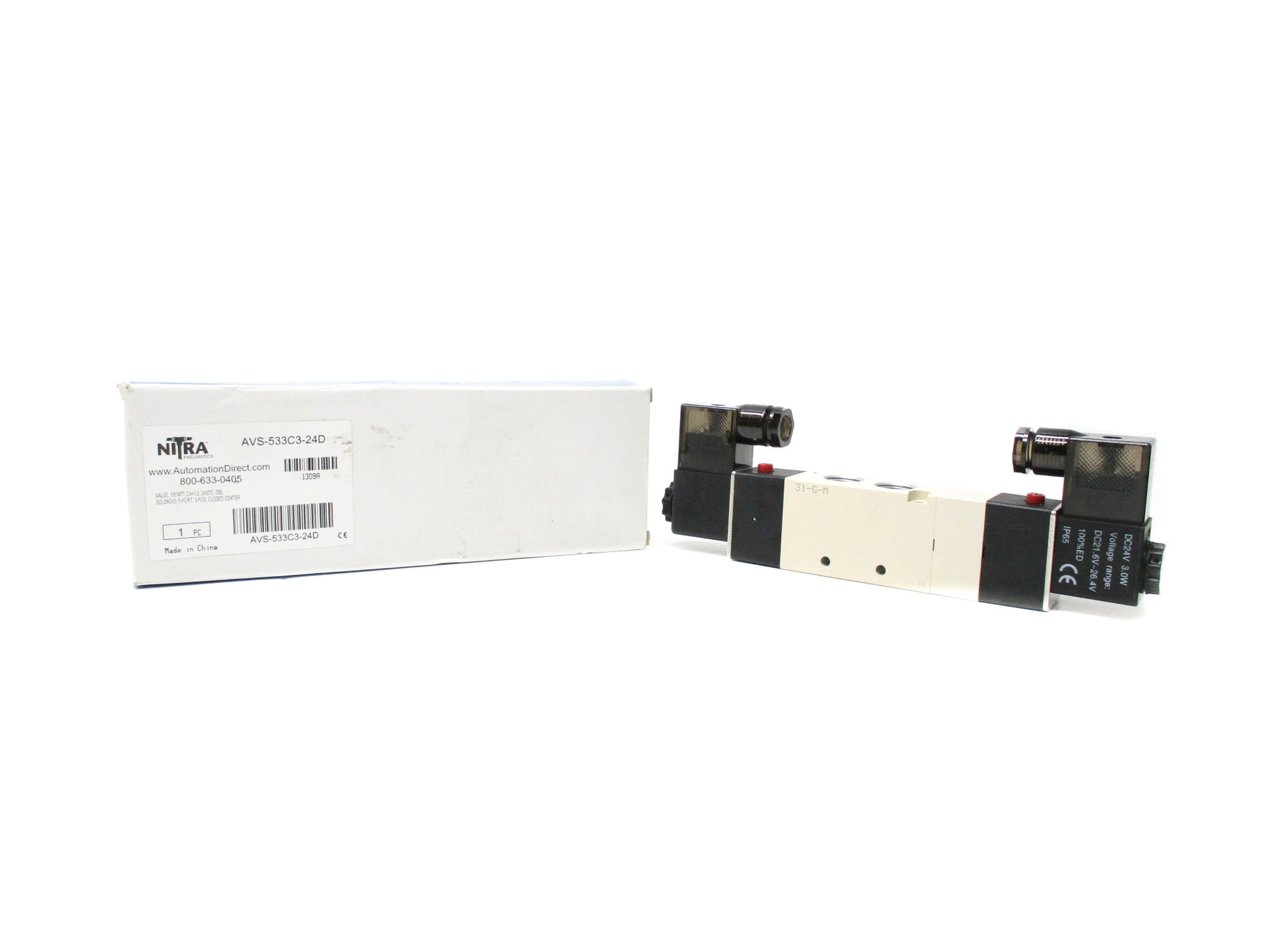 NITRA AVS-533C3-24D 24VDC 115PSI NSMP