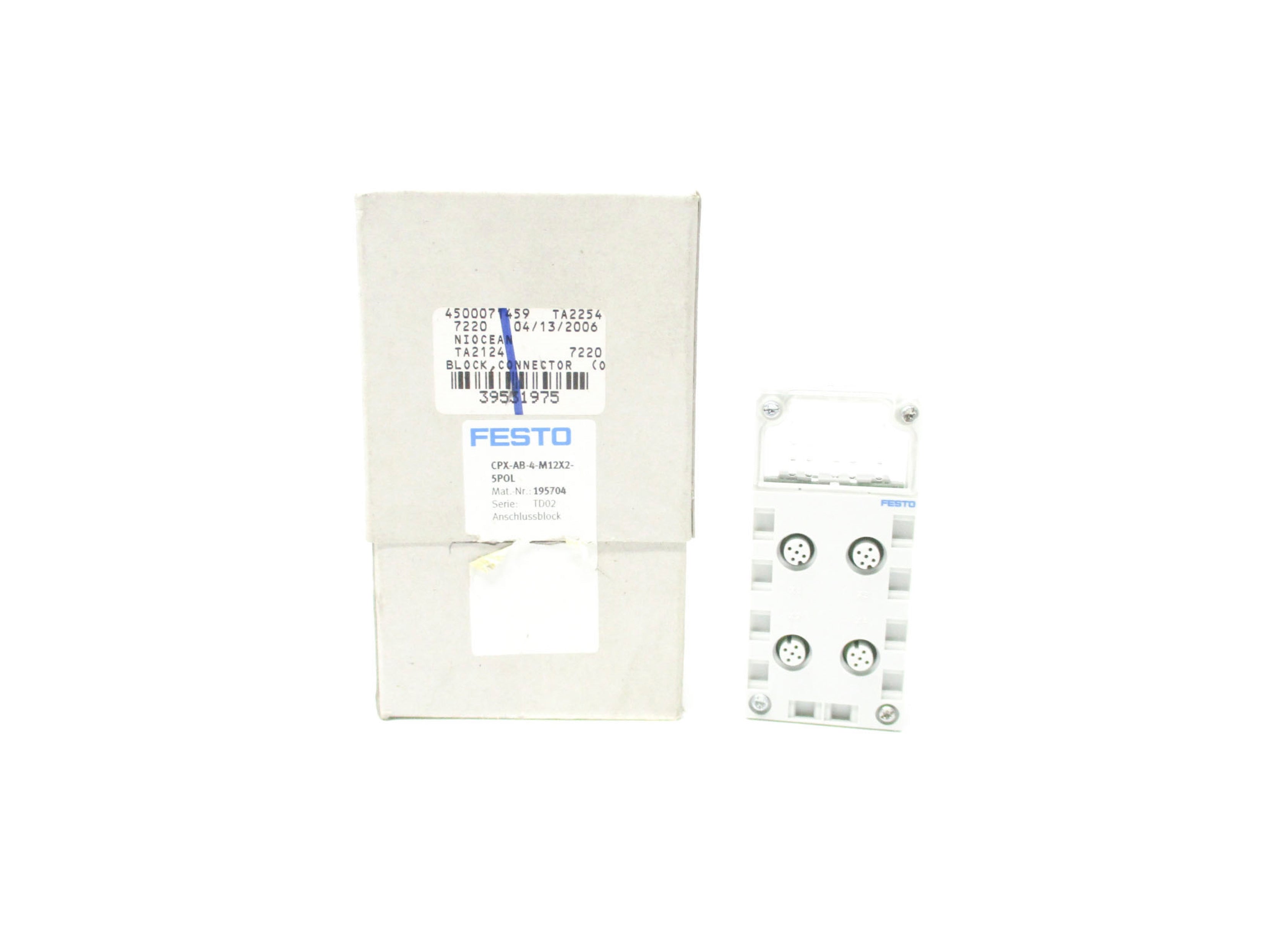 FESTO CPX-AB-4-M12X2-5POL NSMP