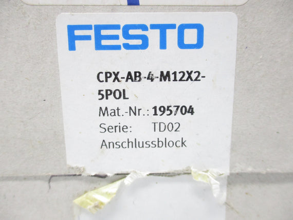 FESTO CPX-AB-4-M12X2-5POL NSMP