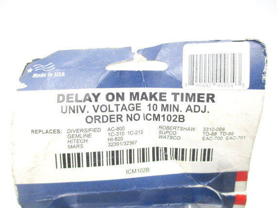ICM CONTROLS ICM102B 120/240VAC 1.5A 10M NSMP
