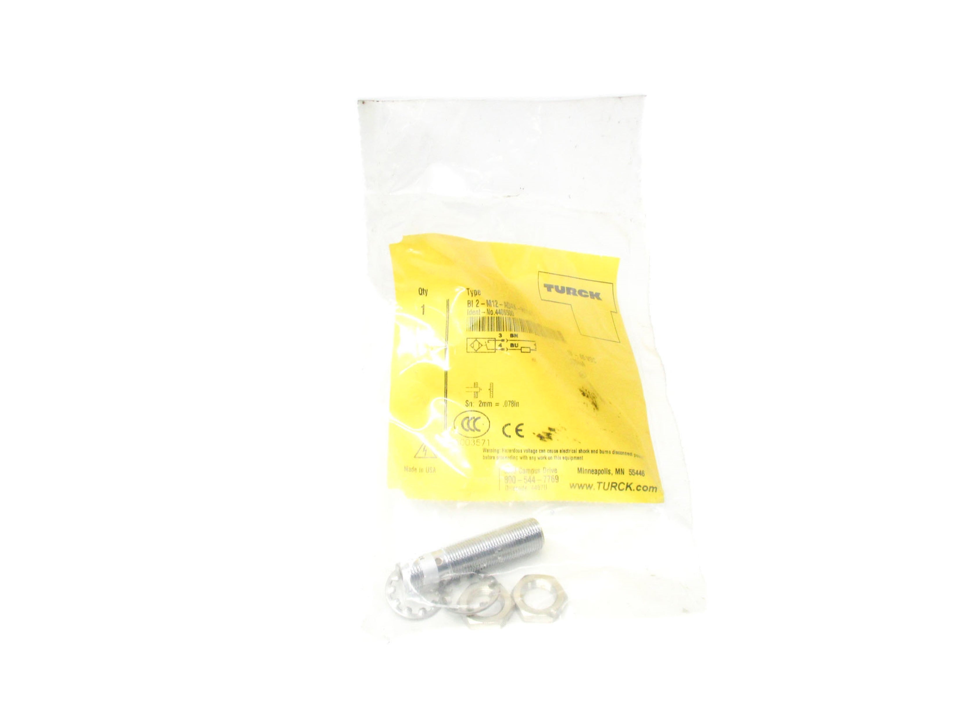 TURK BI2-M12-AD4X-H1141 NSMP