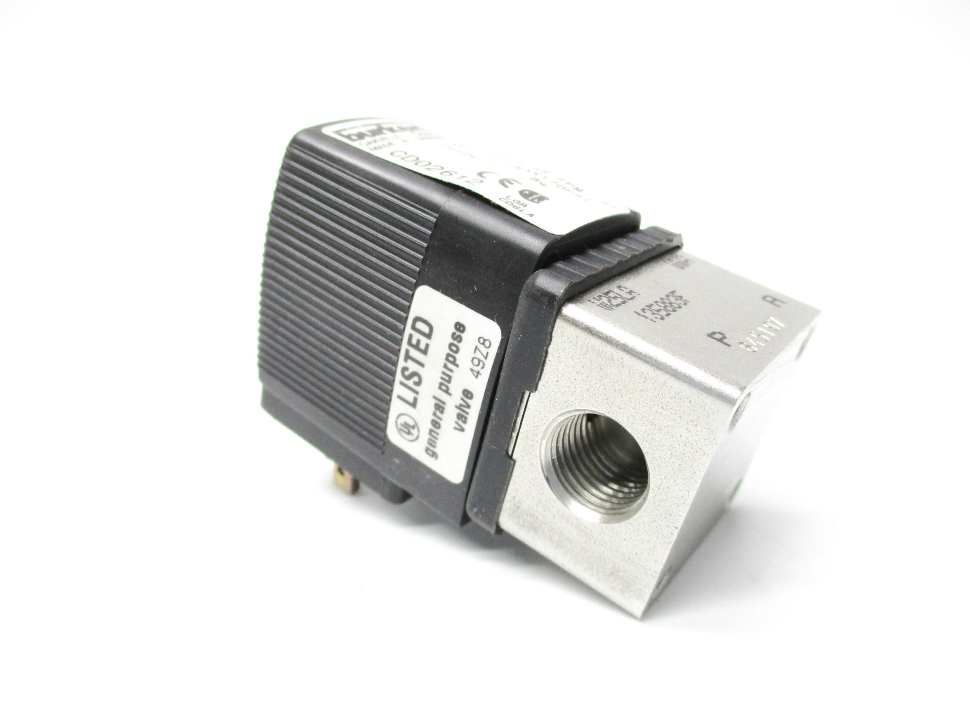BURKERT 6013A5/64FPMSS 24VDC 170PSI UNMP