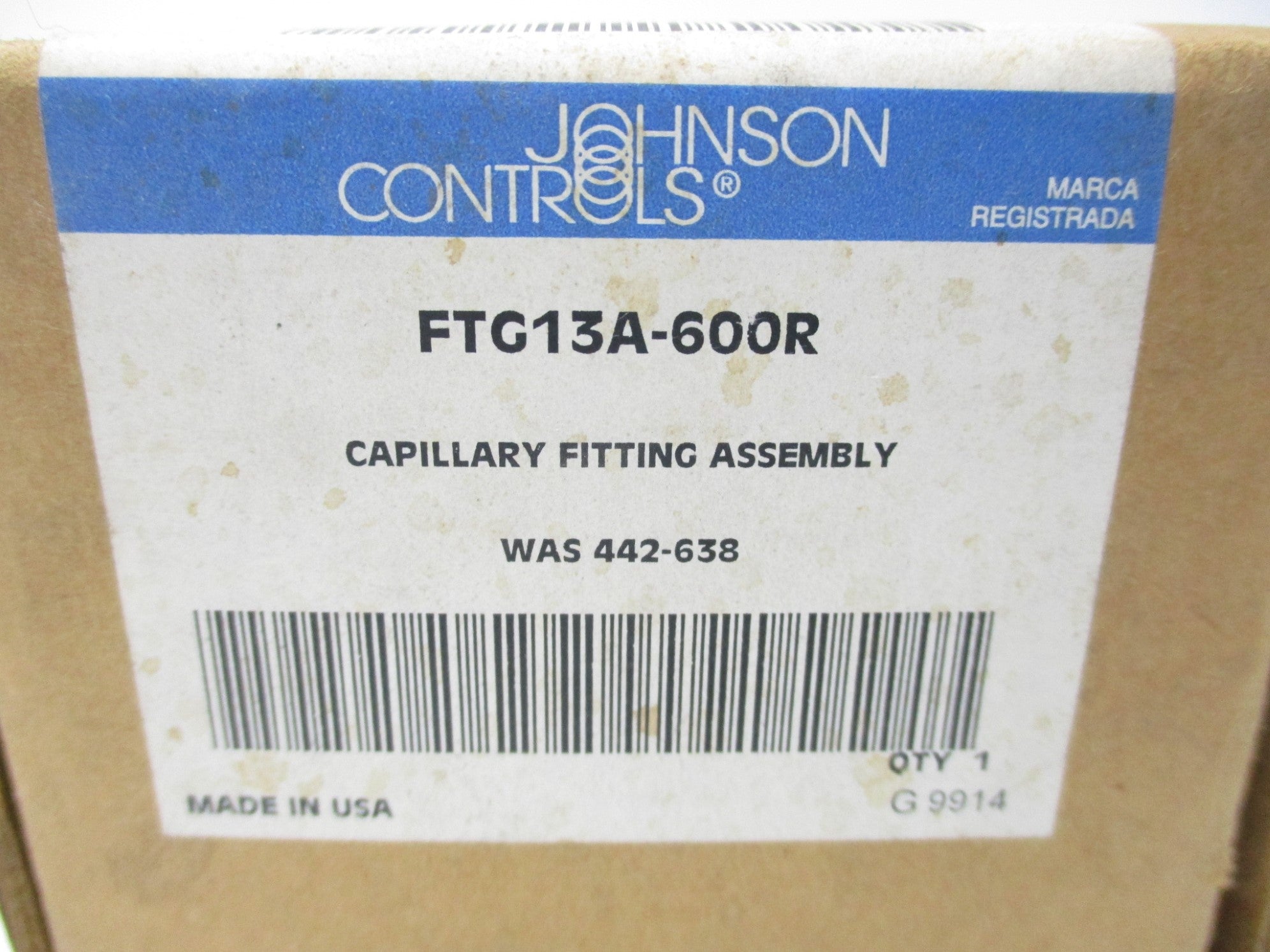 JOHNSON CONTROLS FTG13A-600R NSMP