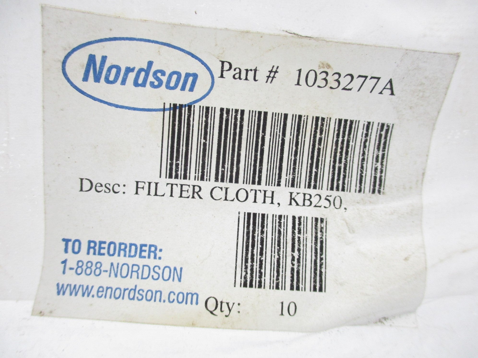 INDUSTRIAL SPARE PART 1033277A (PKG OF 10) NSNP