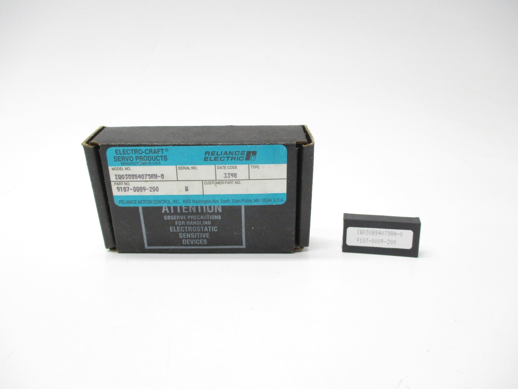 RELIANCE ELECTRIC IQ030BS4075RH-0 NSMP