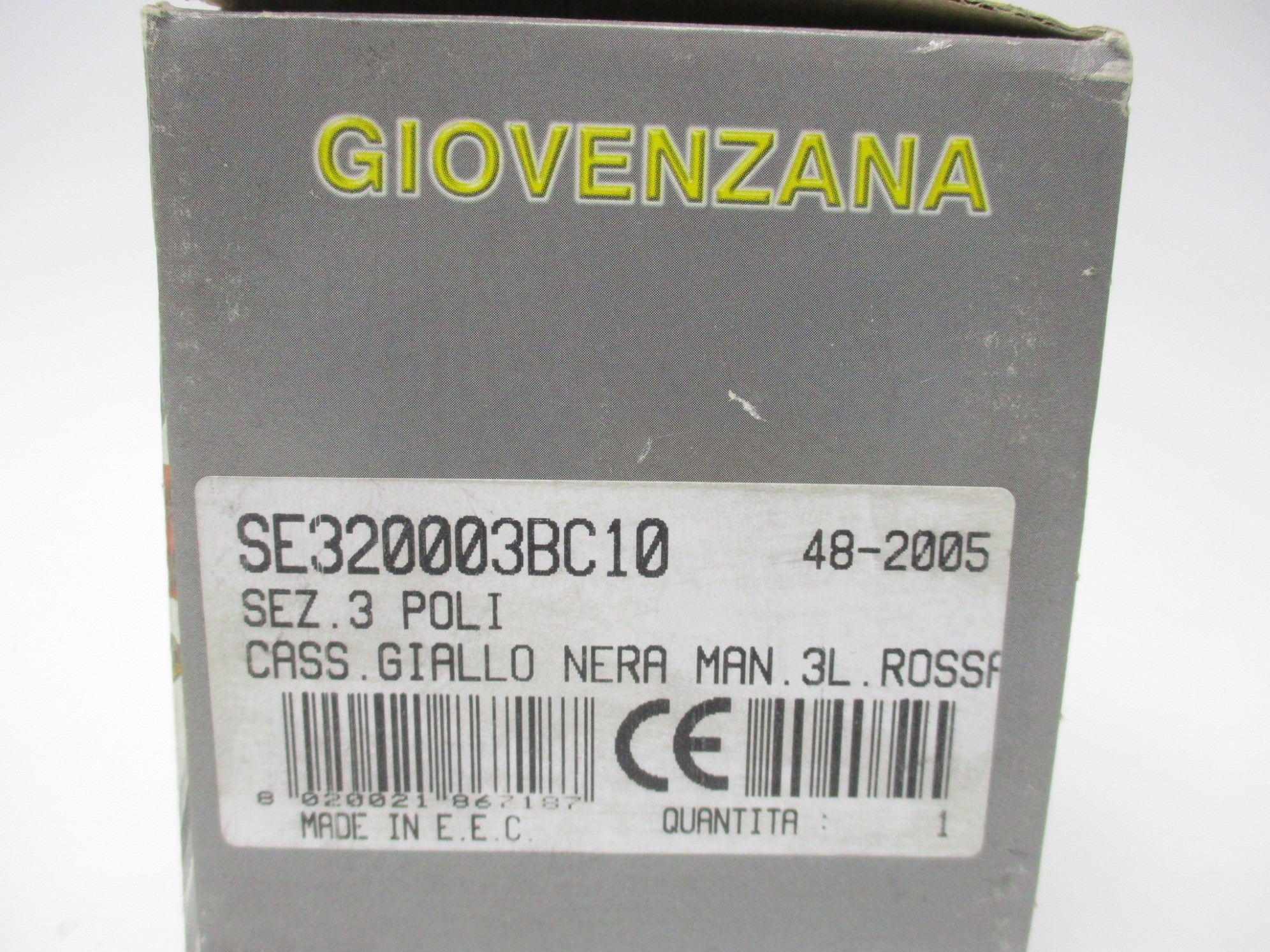 GIOVENZANA EN60947-3 NSMP