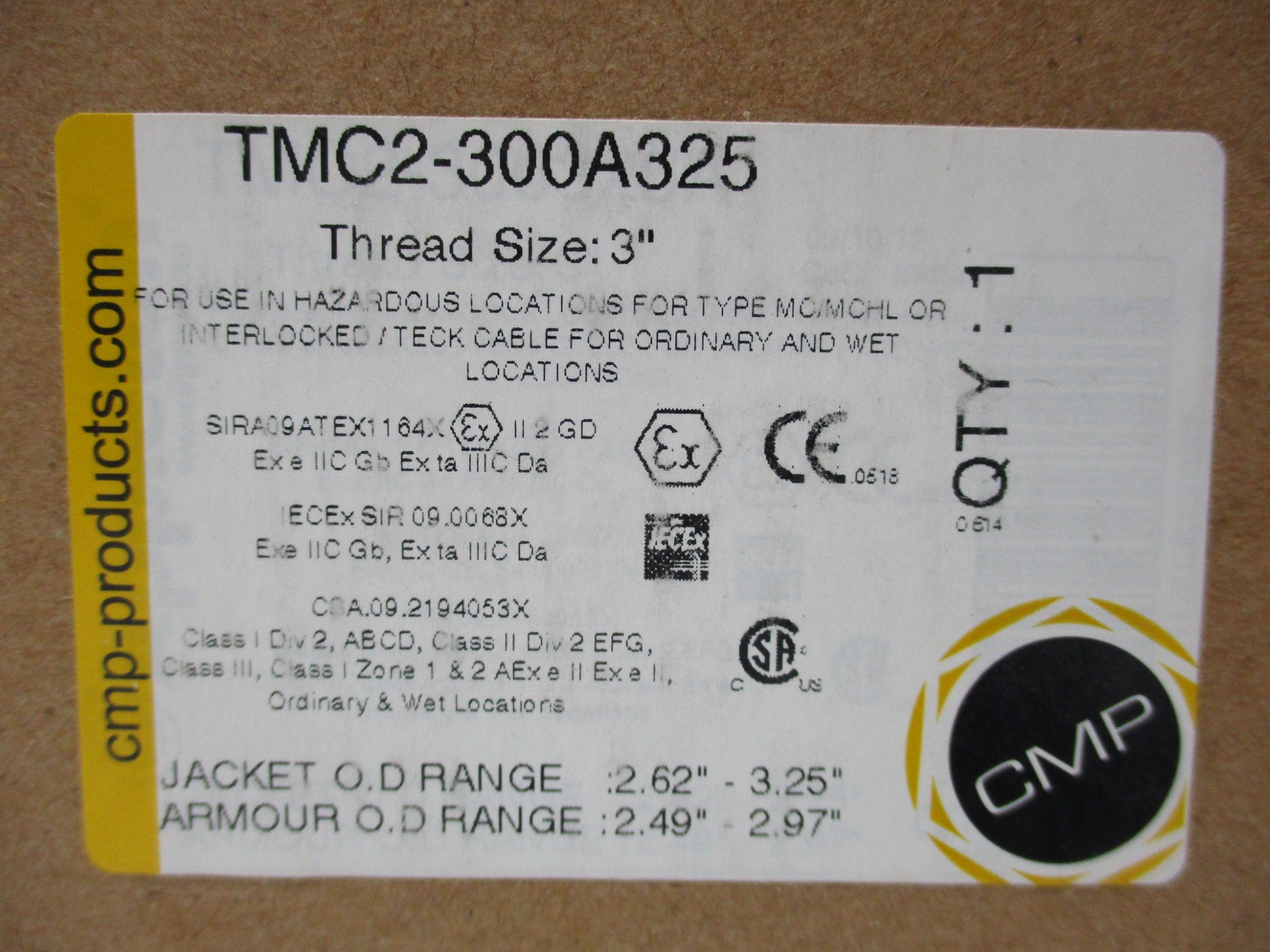 CMP TMC2-300A325 NSMP
