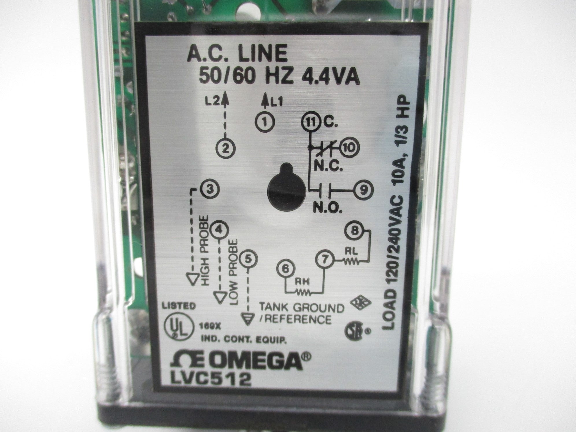 OMEGA LVC512 120/240VAC 10A NSMP