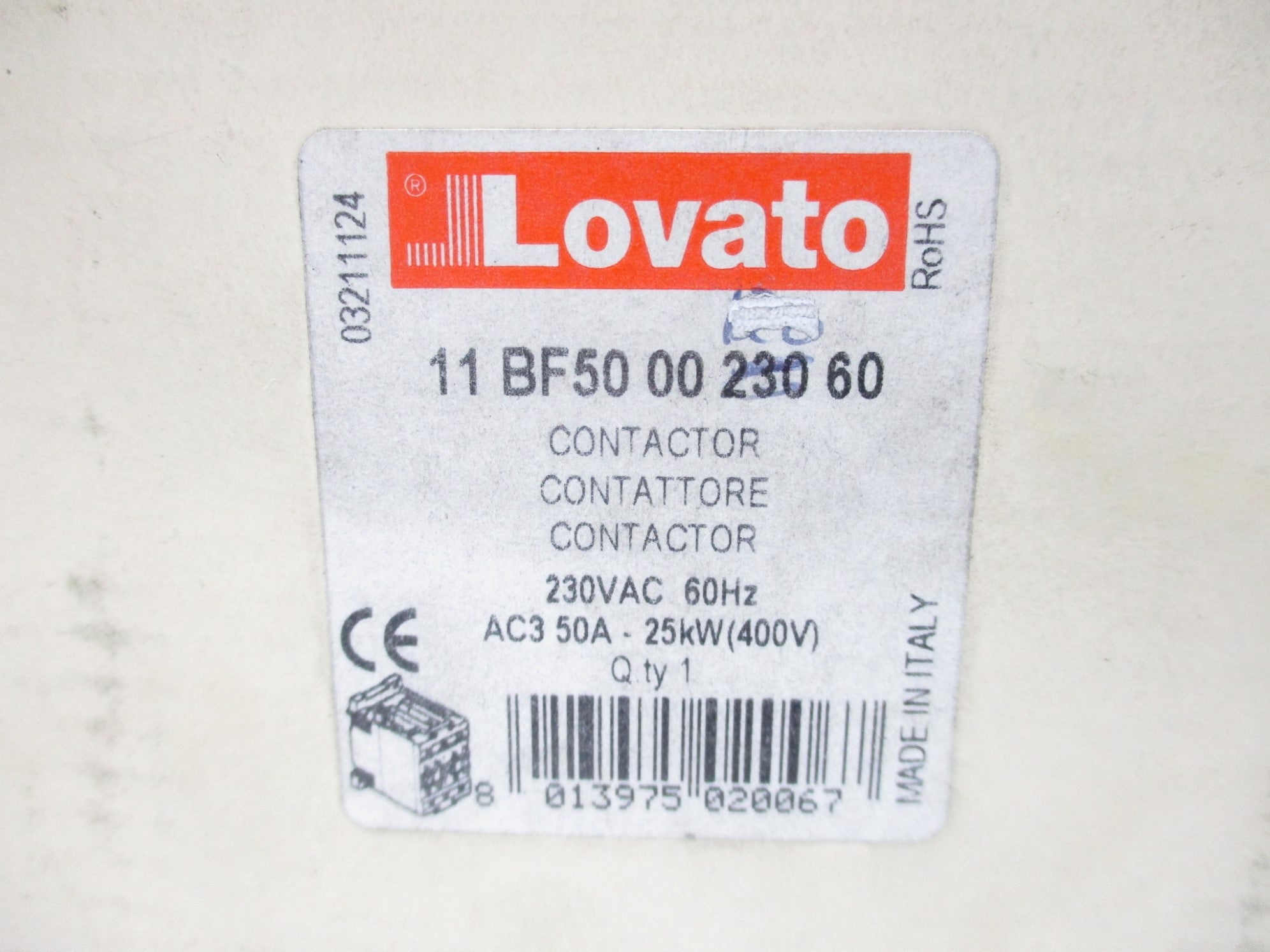 LOVATO 11BF500023060 230VAC NSMP
