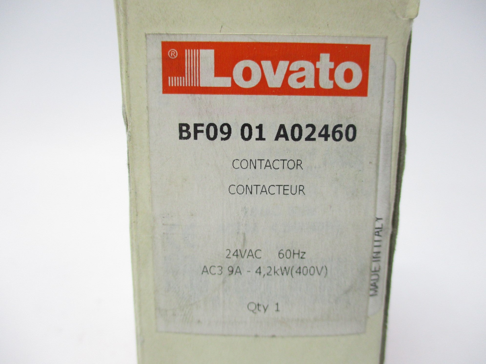 LOVATO BF0901A02460 24VAC NSMP