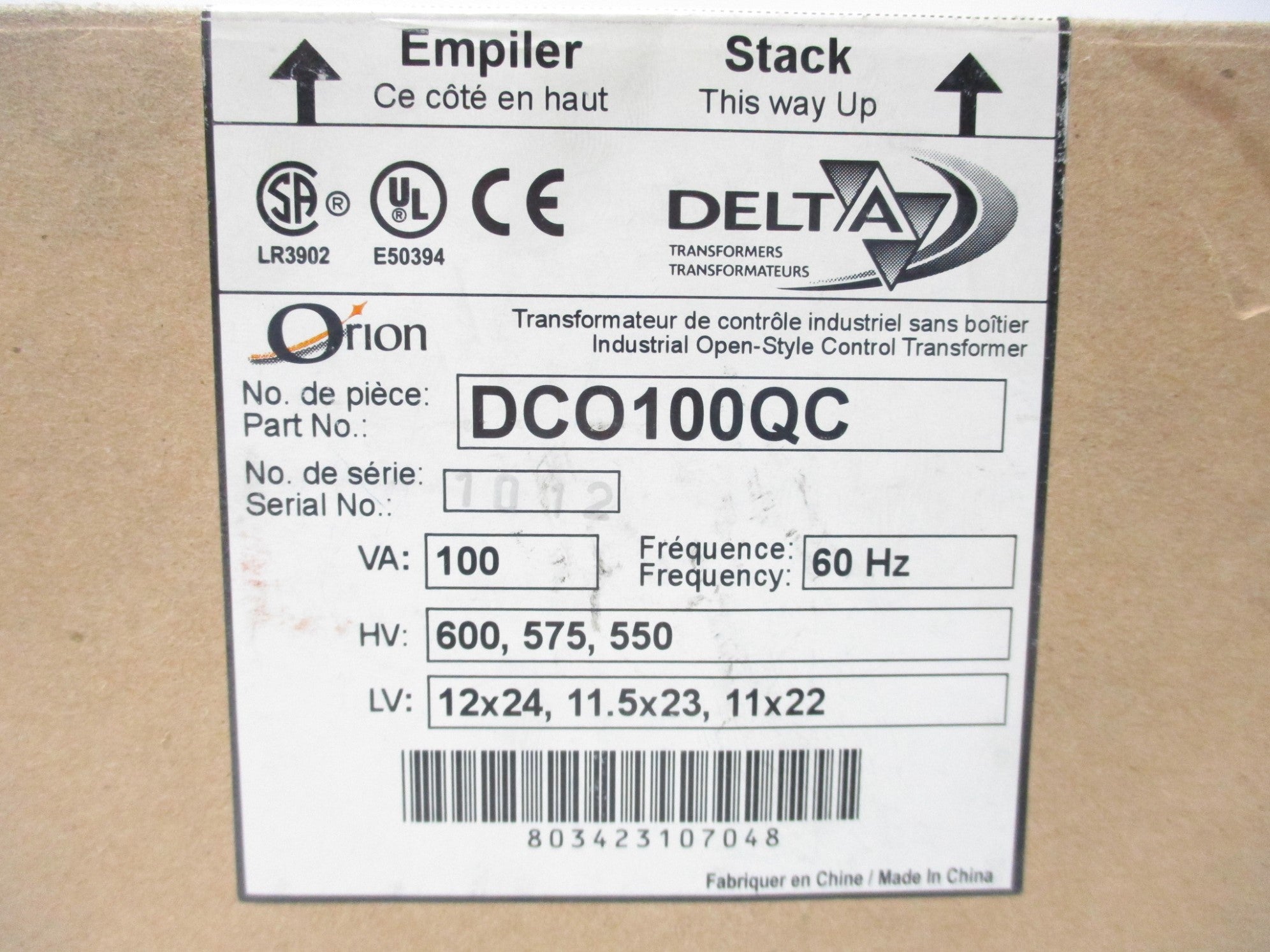 DELTA DCO100QC NSMP