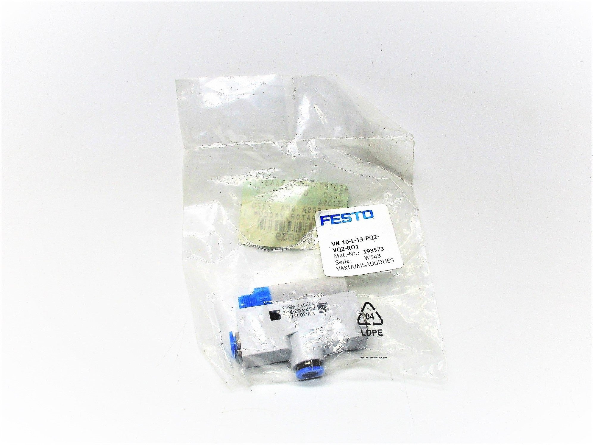 FESTO VN-10-L-T3-PQ2-VQ2-RO1 NSMP