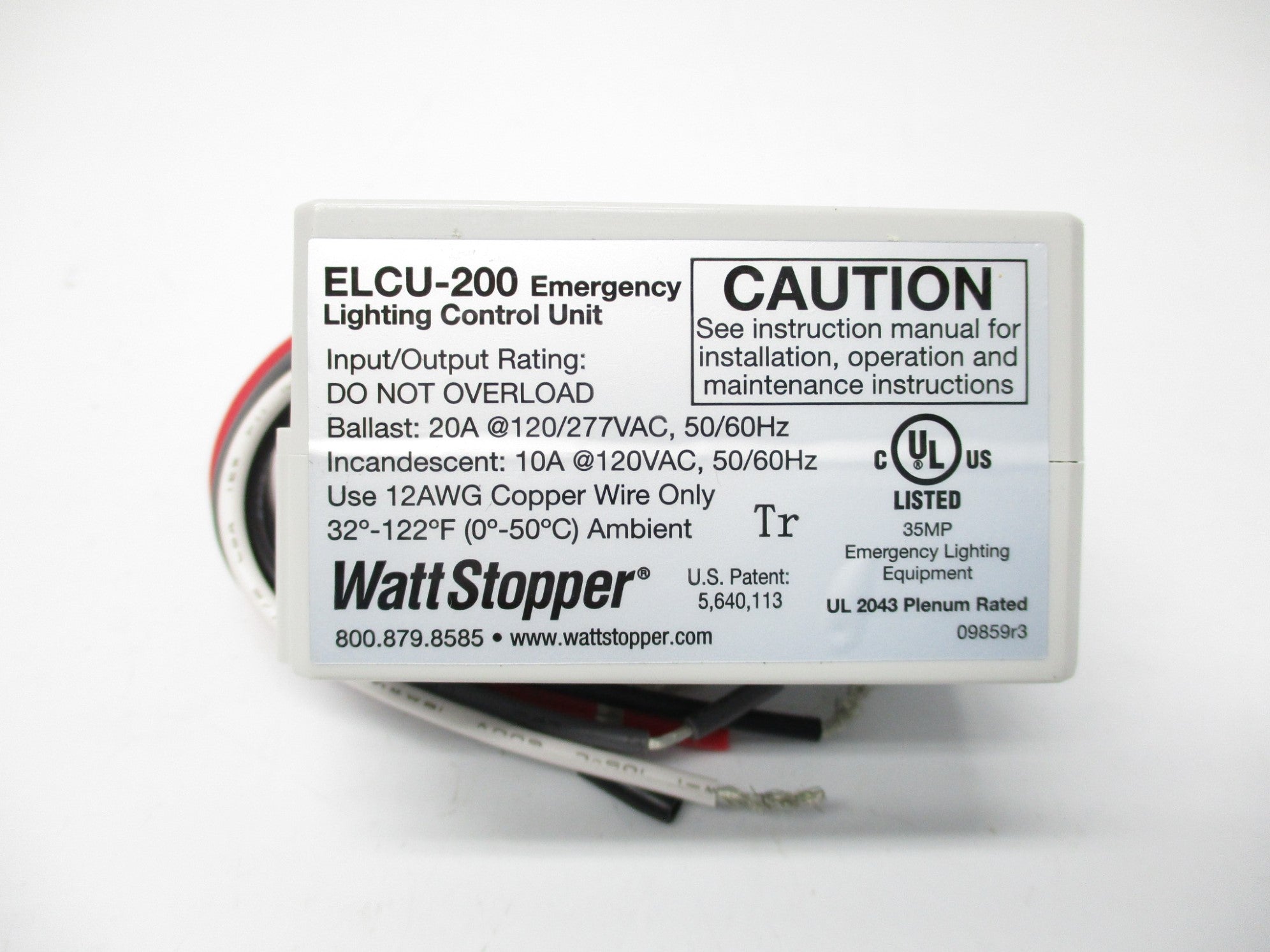 WATTSTOPPER ELCU-200 NSMP