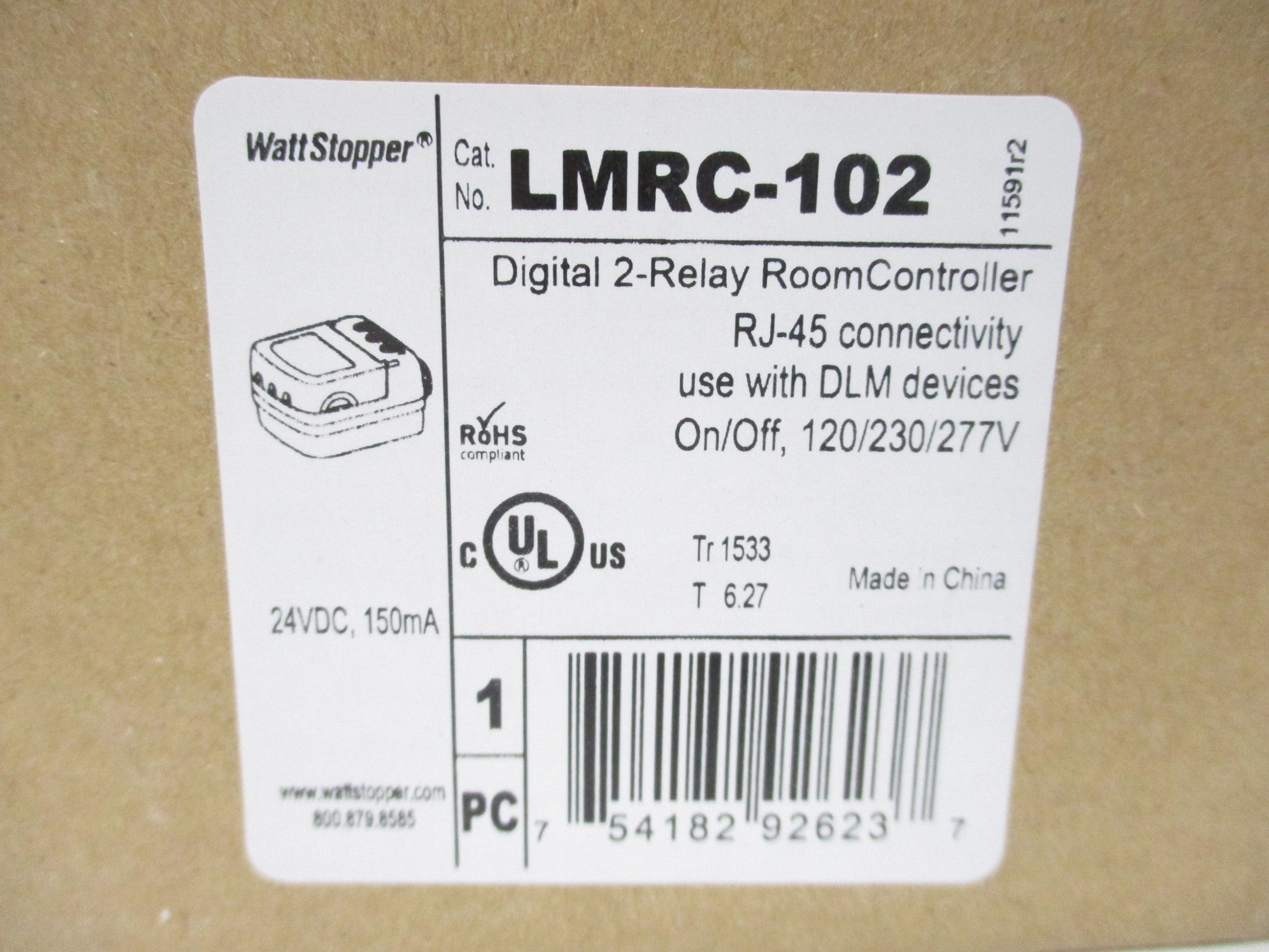 WATTSTOPPER LMRC-102 277V NSMP